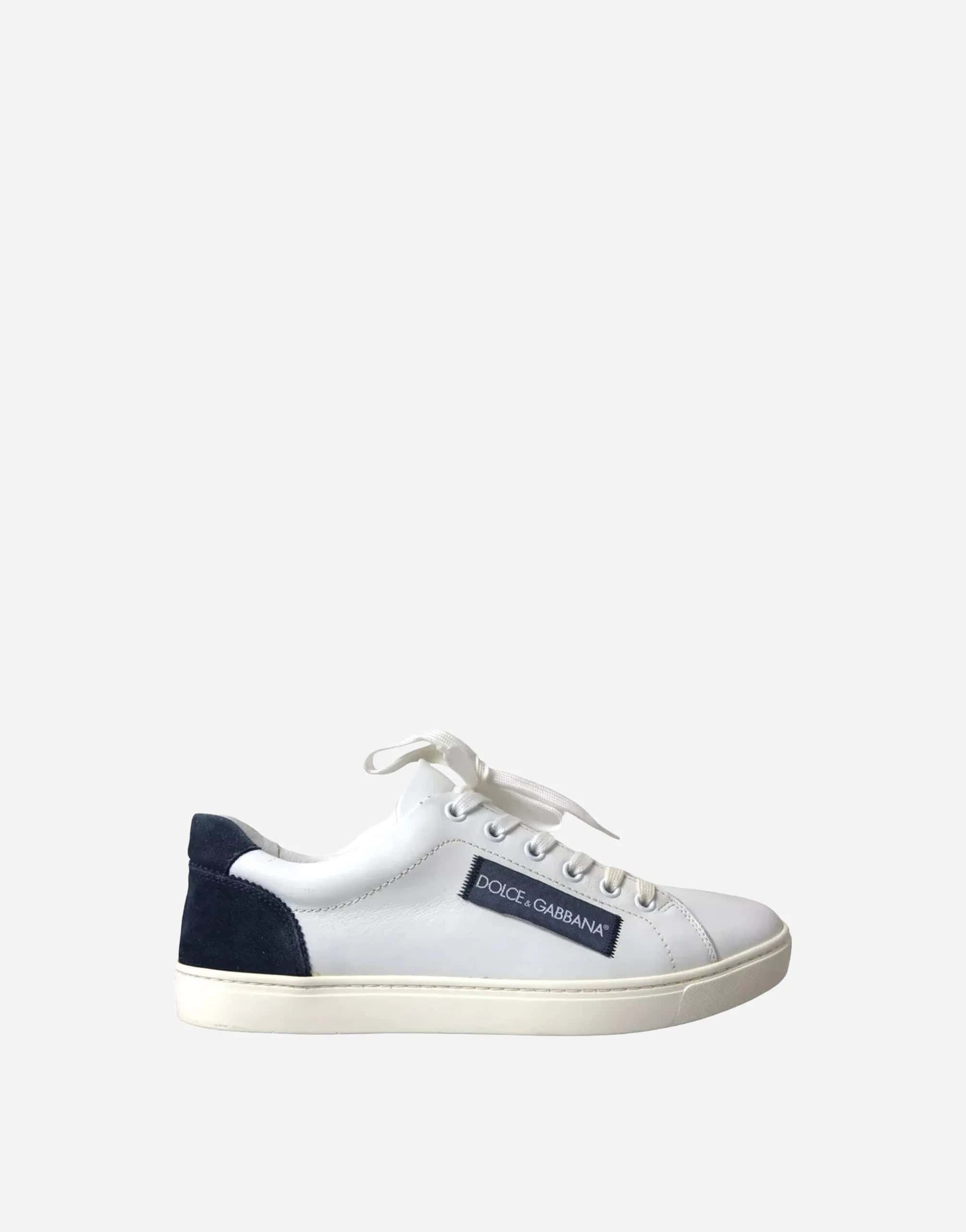 Dolce & Gabbana Stitch Logo Portofino Low Top Sneakers