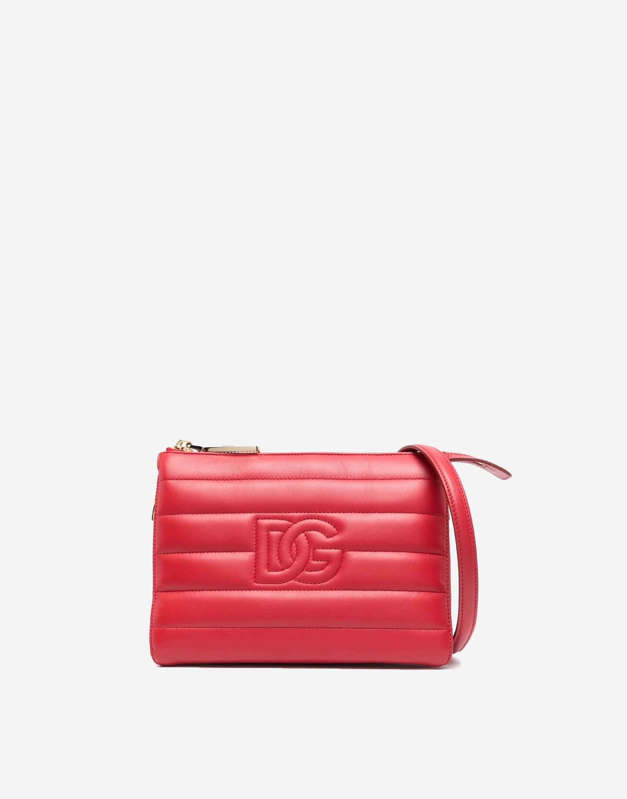 Dolce & Gabbana Stitched-Logo Clutch Bag