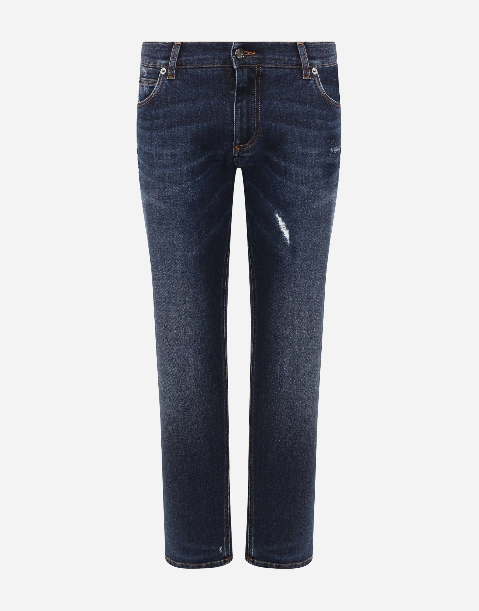 Dolce & Gabbana Straight-Cut Washed Jeans