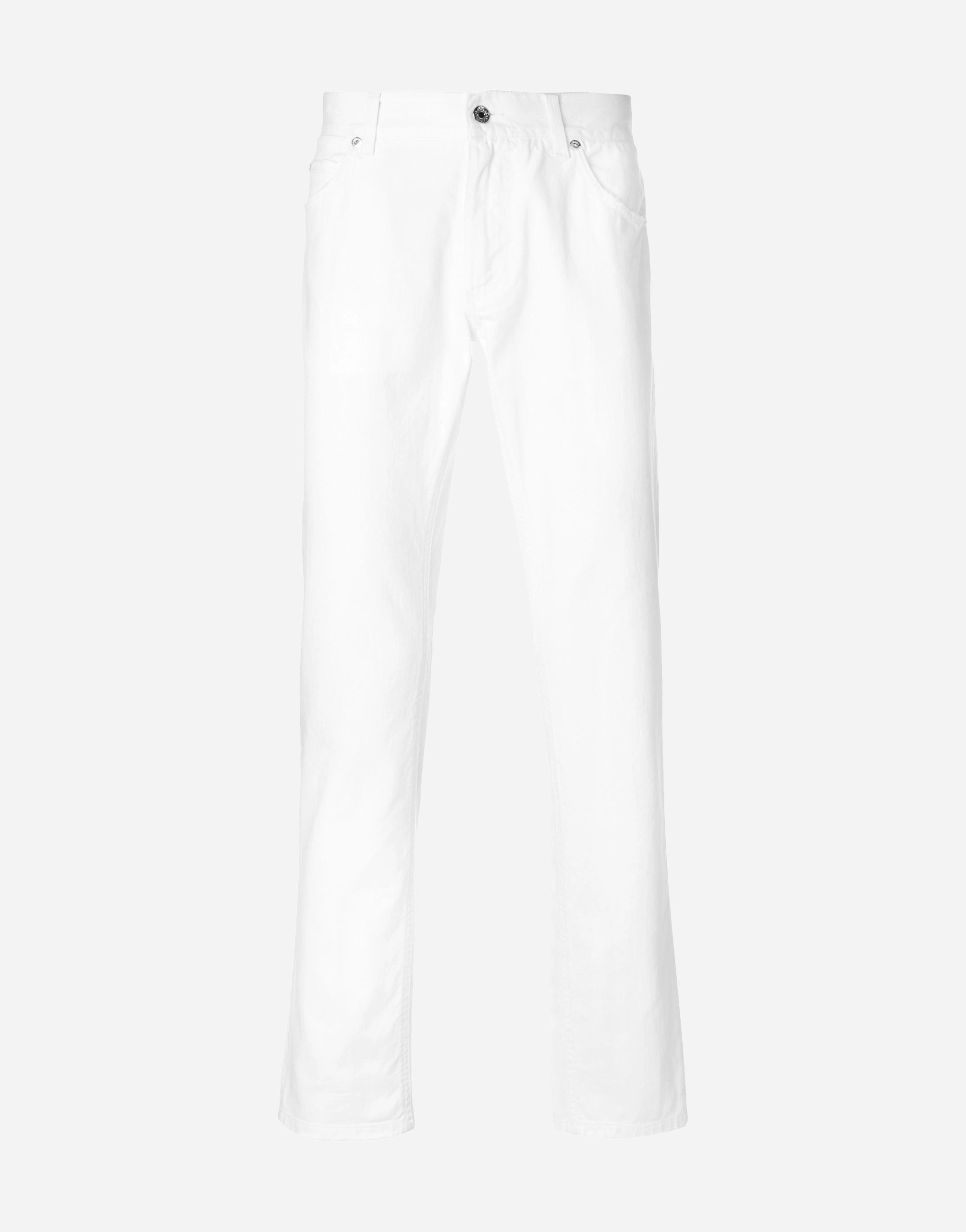 Dolce & Gabbana Straight Leg Cotton Jeans