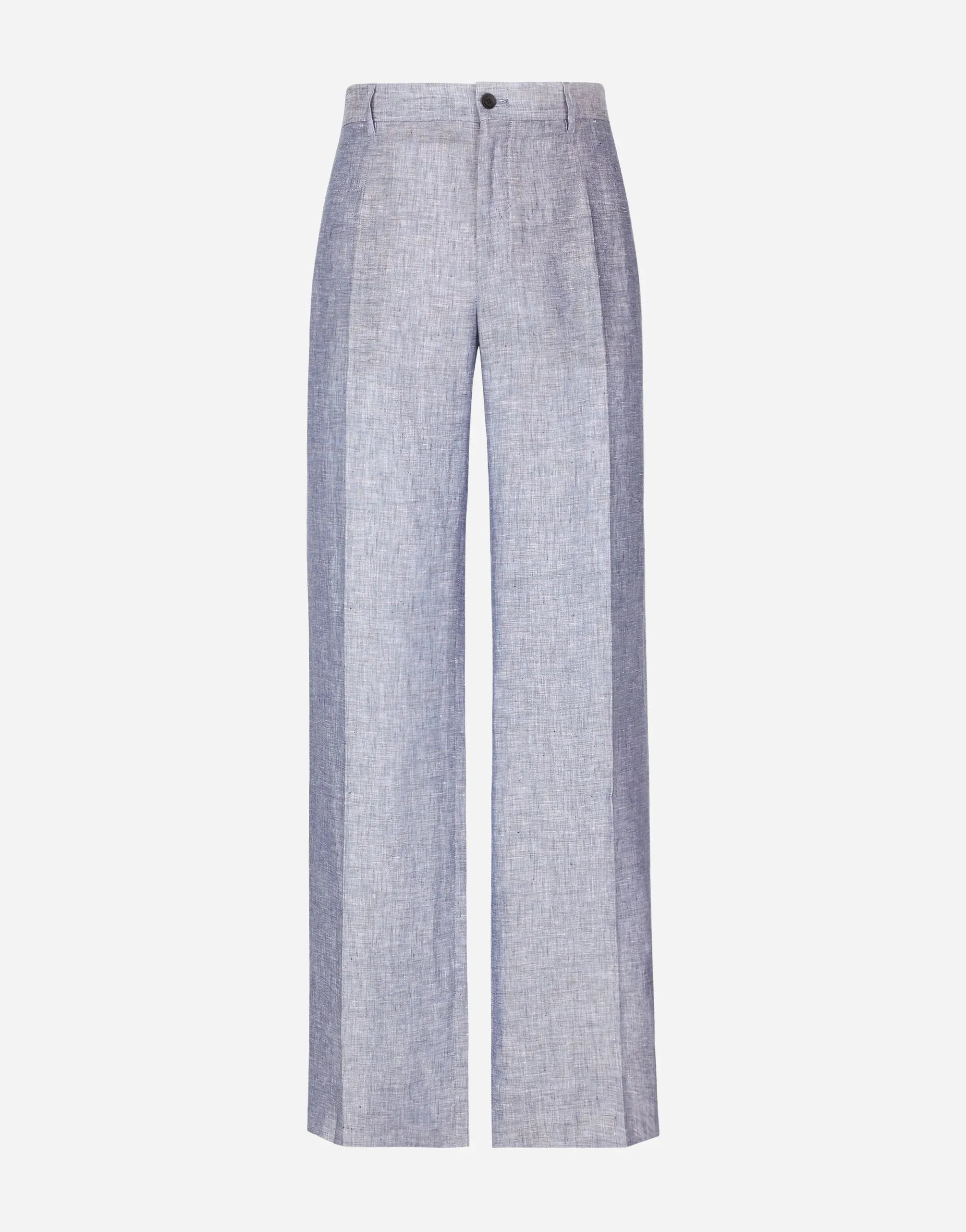 Dolce & Gabbana Dolce & Gabbana Straight-Leg Linen Trousers