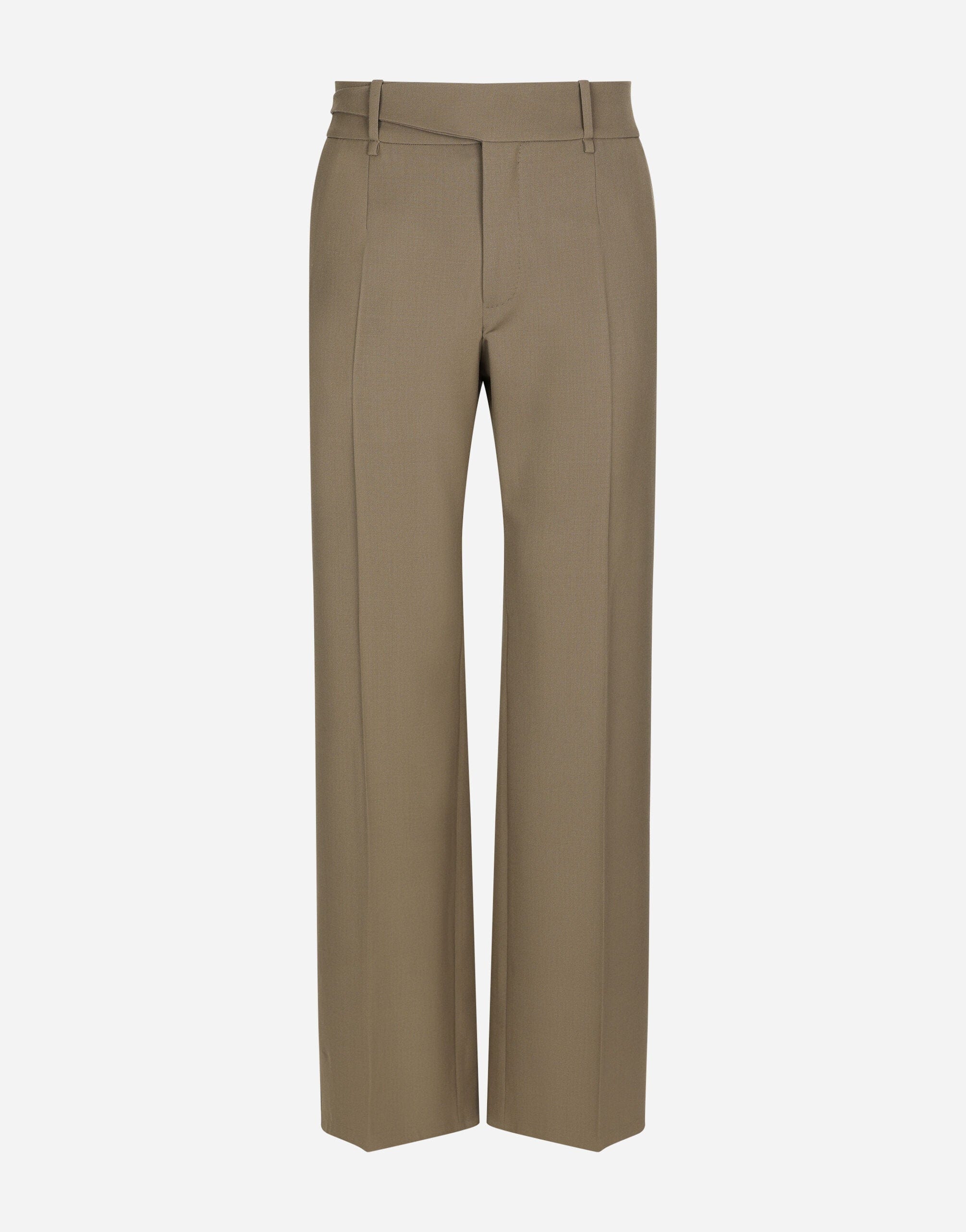 Dolce & Gabbana Straight-Leg Virgin-Wool Pants