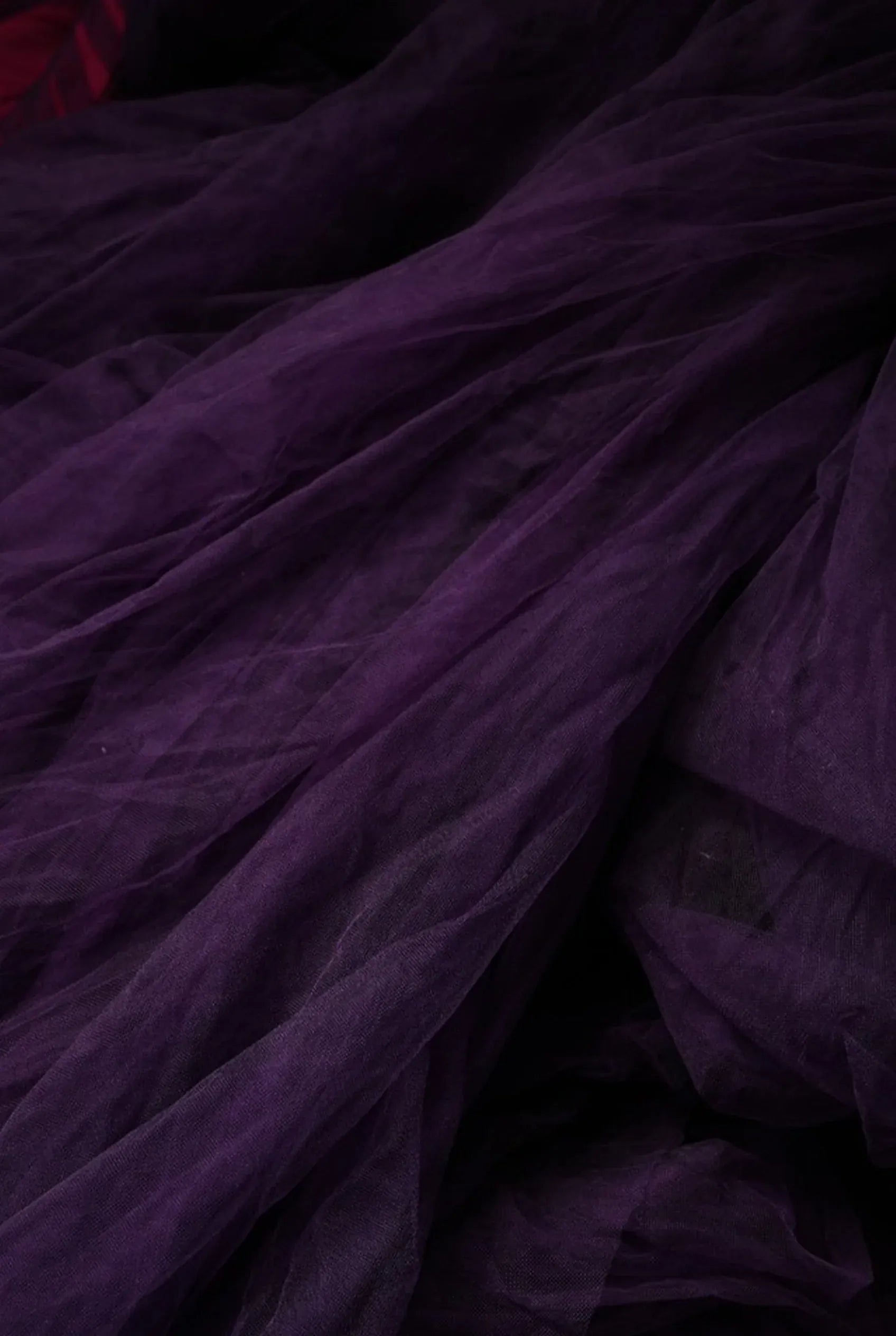 Dolce & Gabbana Strapless Ombre Tulle Mermaid Gown