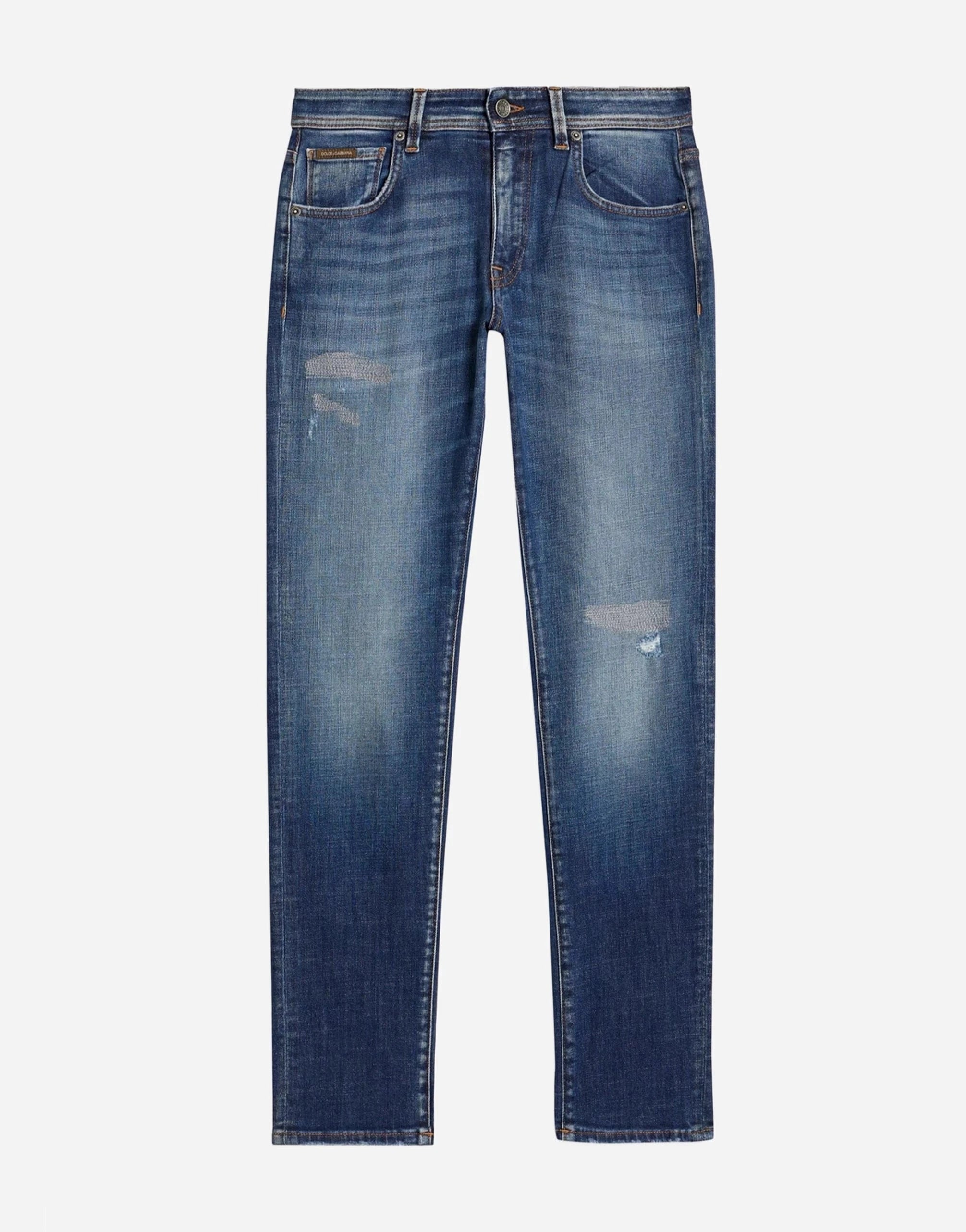 Dolce & Gabbana Stretch Distressed Jeans