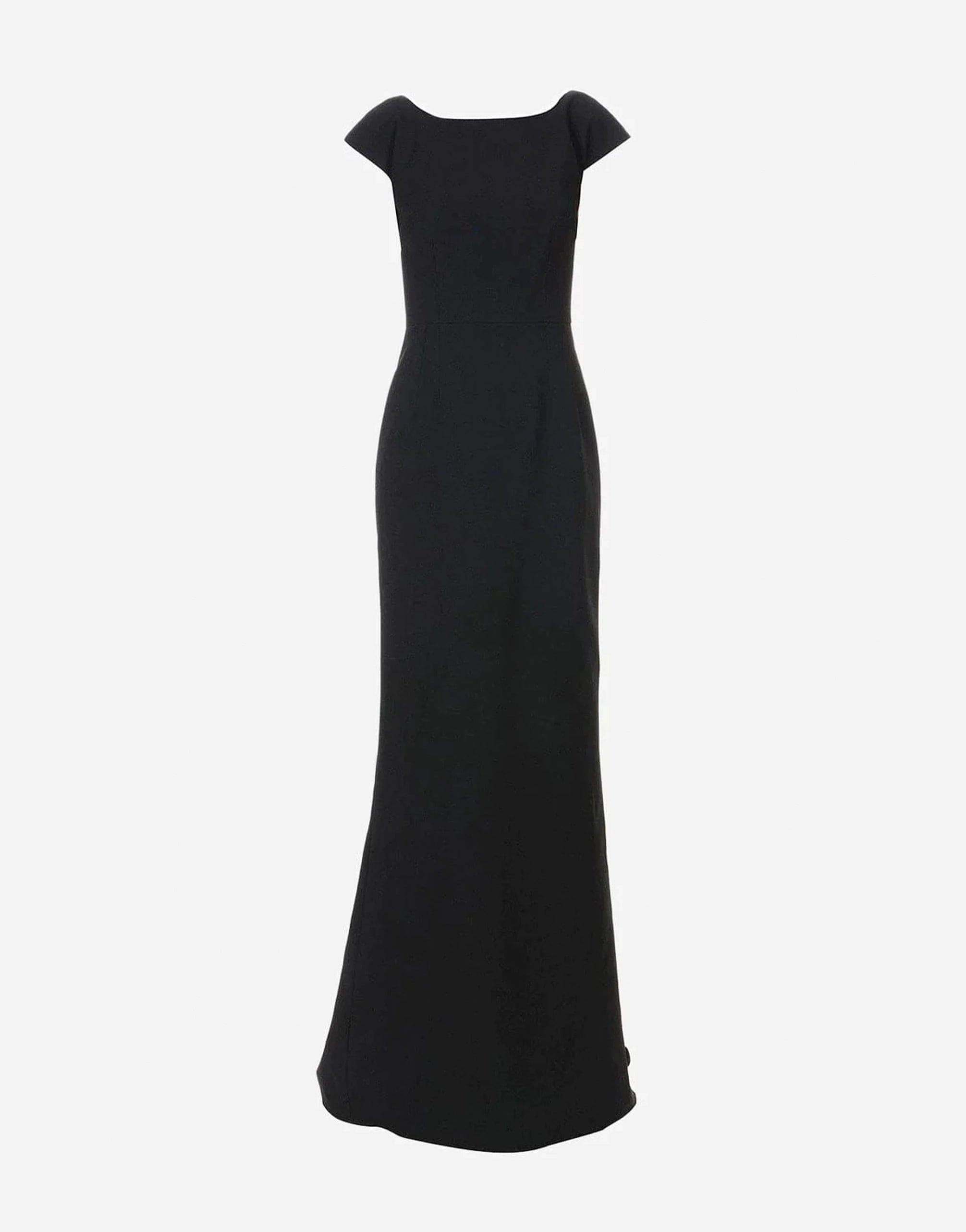 Dolce & Gabbana Stretch Fit Flare Maxi Dress