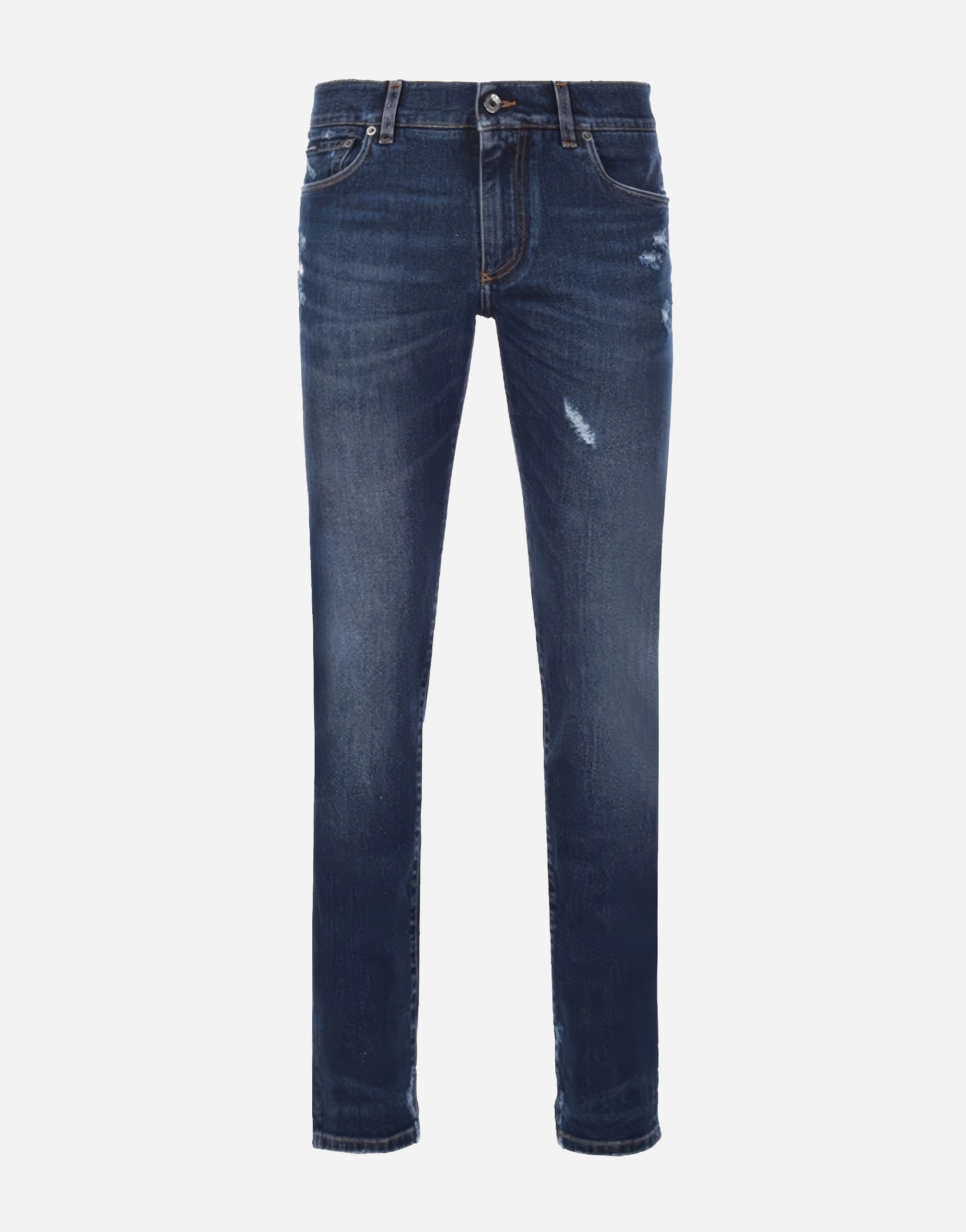 Stretch slank fit katoenen jeans