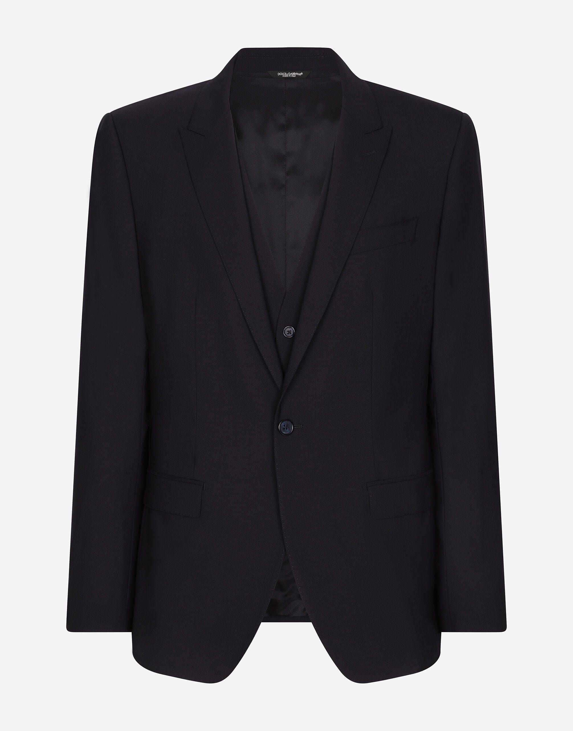 Dolce & Gabbana Stretch Wool Two-Piece Martini-Fit Suit