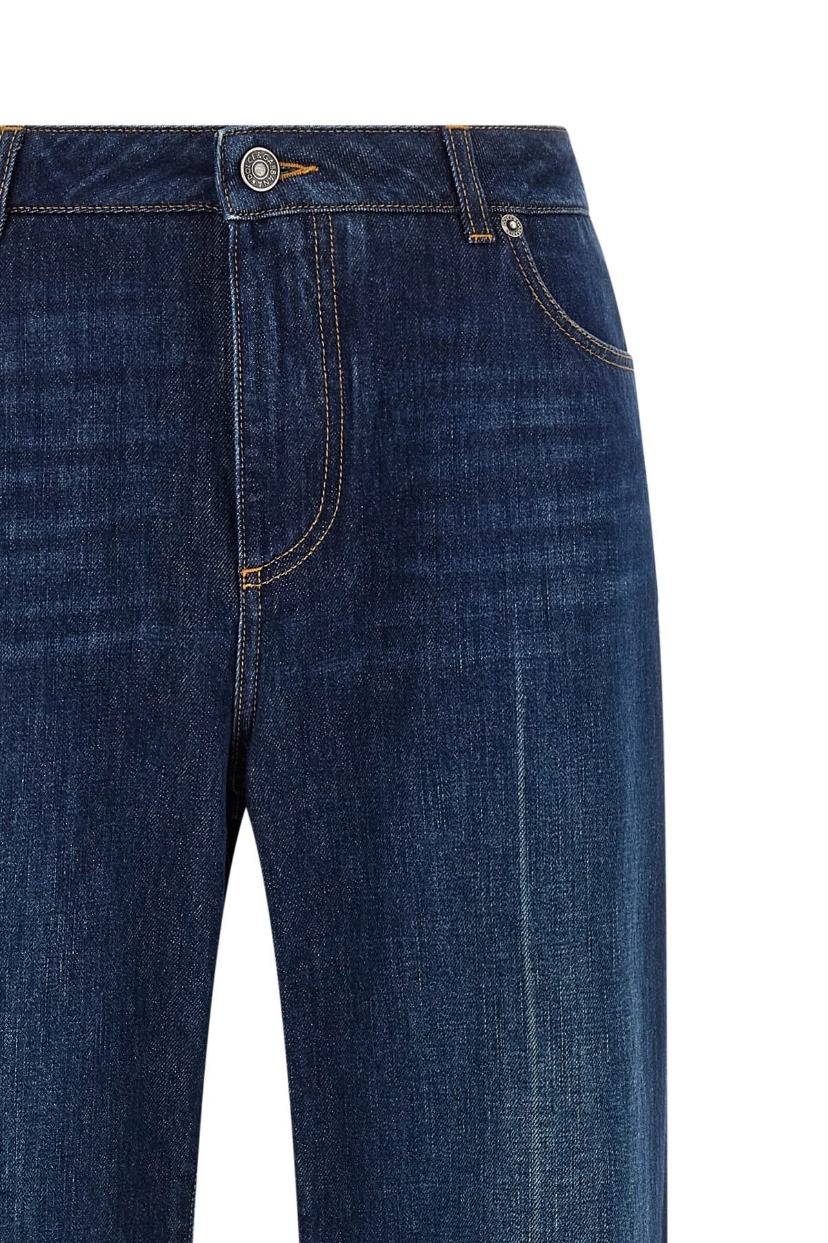 Dolce & Gabbana Dolce & Gabbana Stretched Trompe L'Oeil Jeans