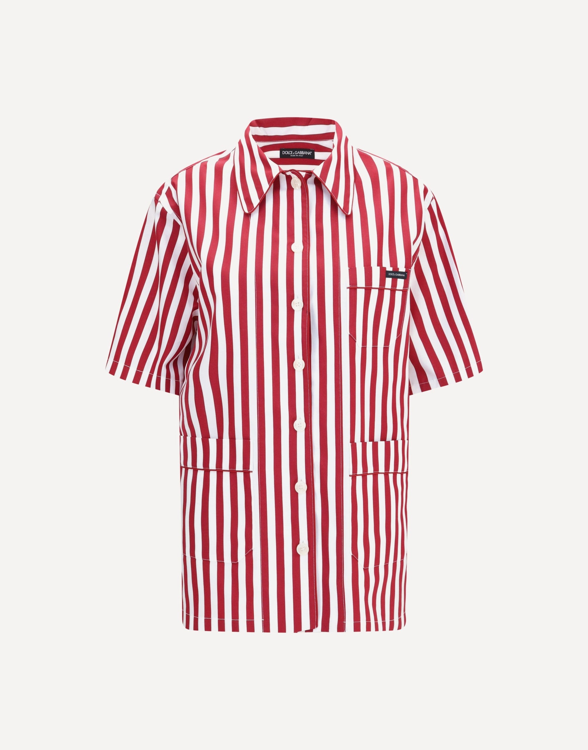 Dolce & Gabbana Striped Cotton Shirt