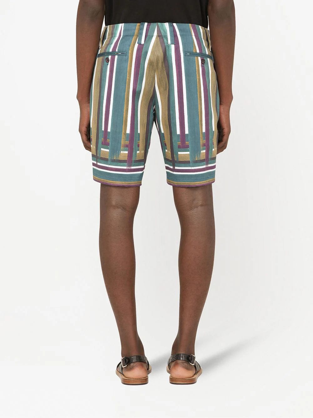 Dolce & Gabbana Striped Knee-Length Shorts