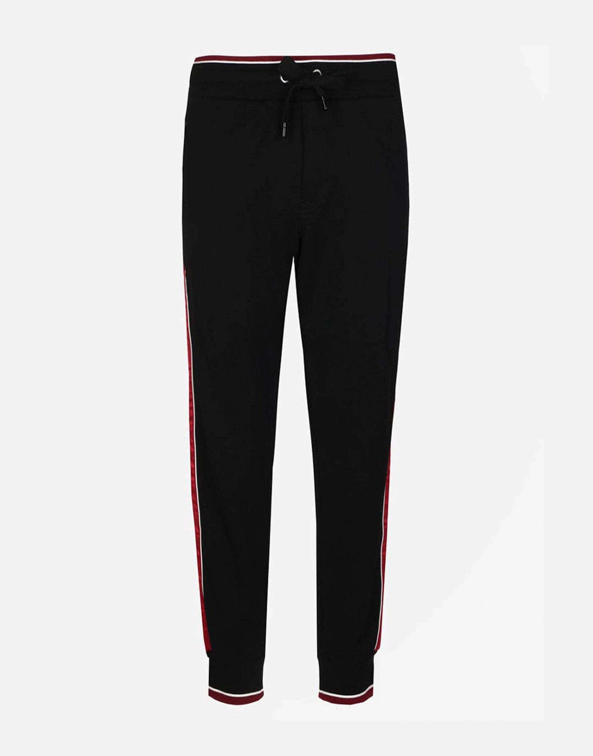 Dolce & Gabbana Striped Logo Sweatpants