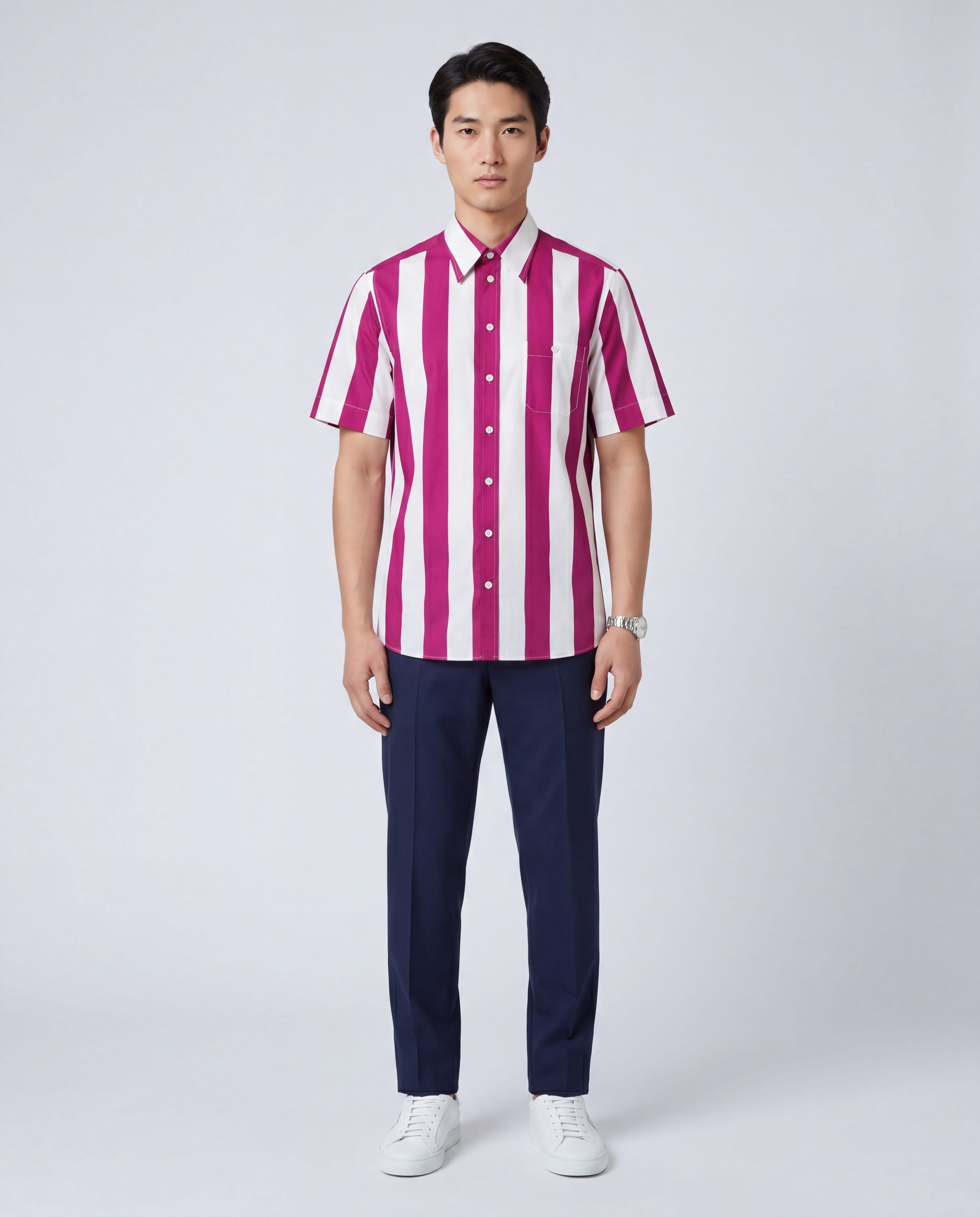 Dolce & Gabbana Striped Short Sleeve Shirt - alternate view