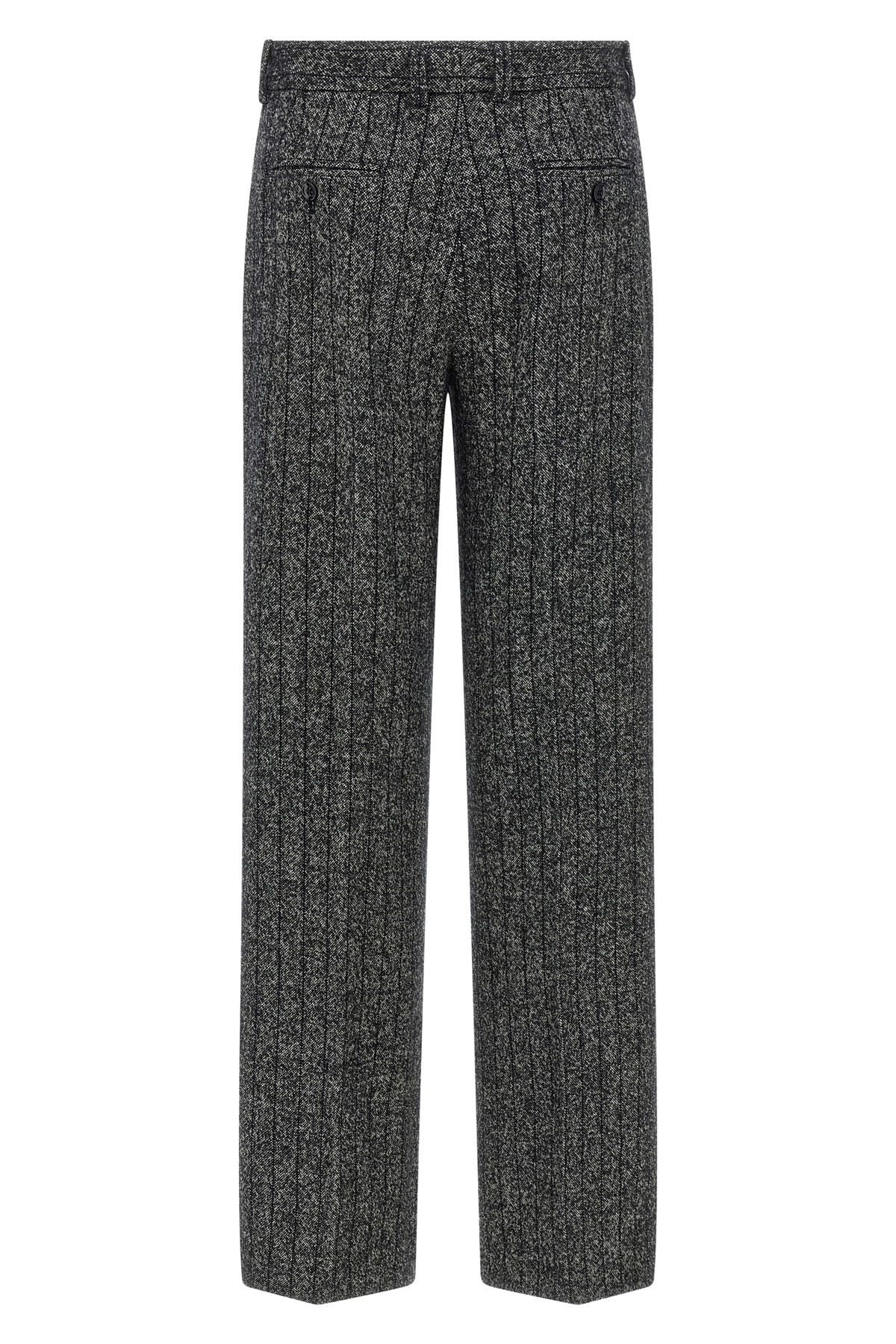 Dolce & Gabbana Dolce & Gabbana Striped Wool Pants