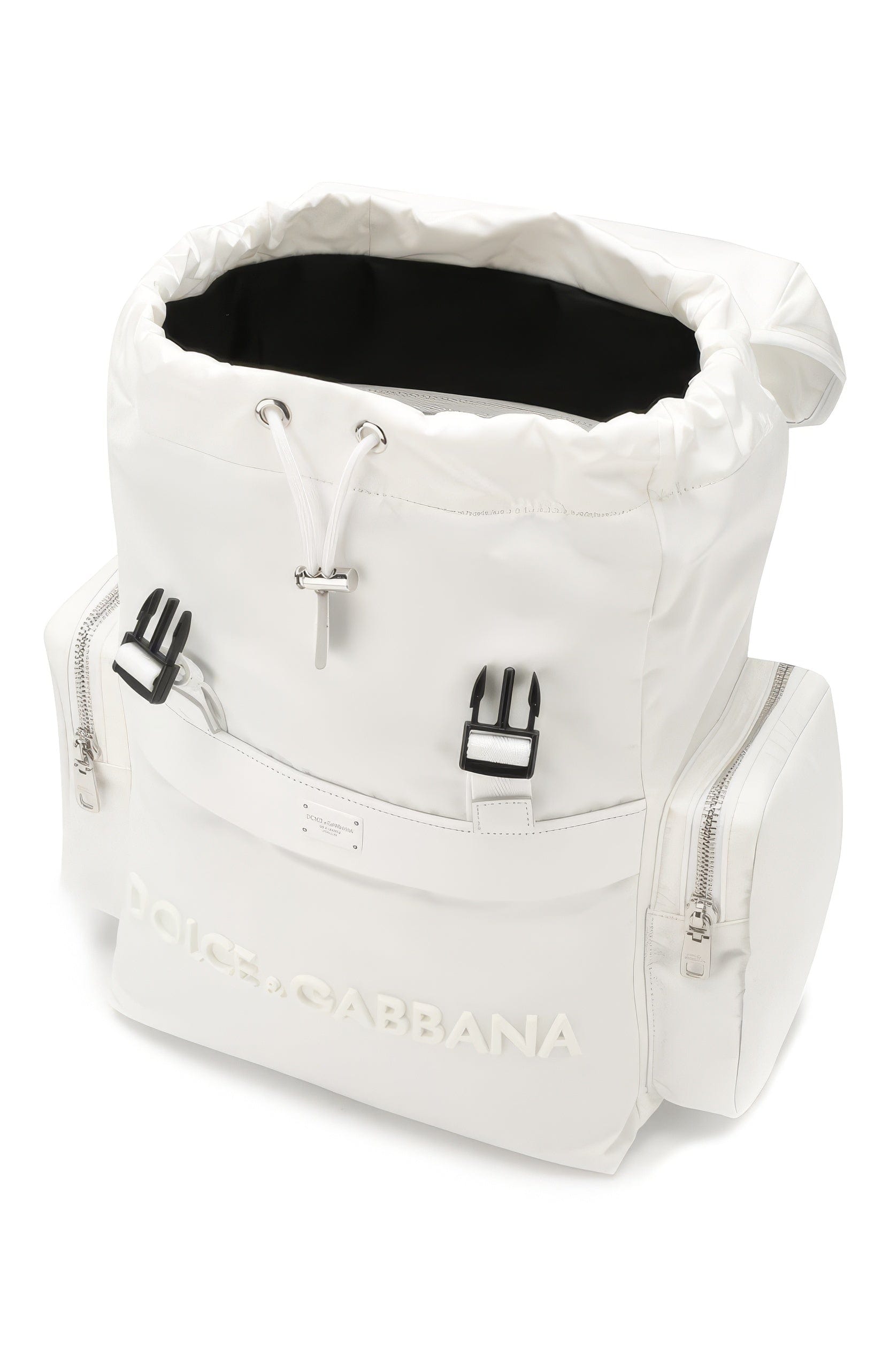 Dolce & Gabbana Structured Logo Backpack