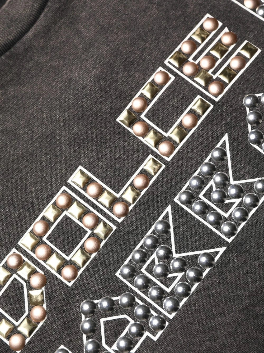 Dolce & Gabbana スタッズ装飾ウォッシュドコットンTシャツ | Sendegaro JP