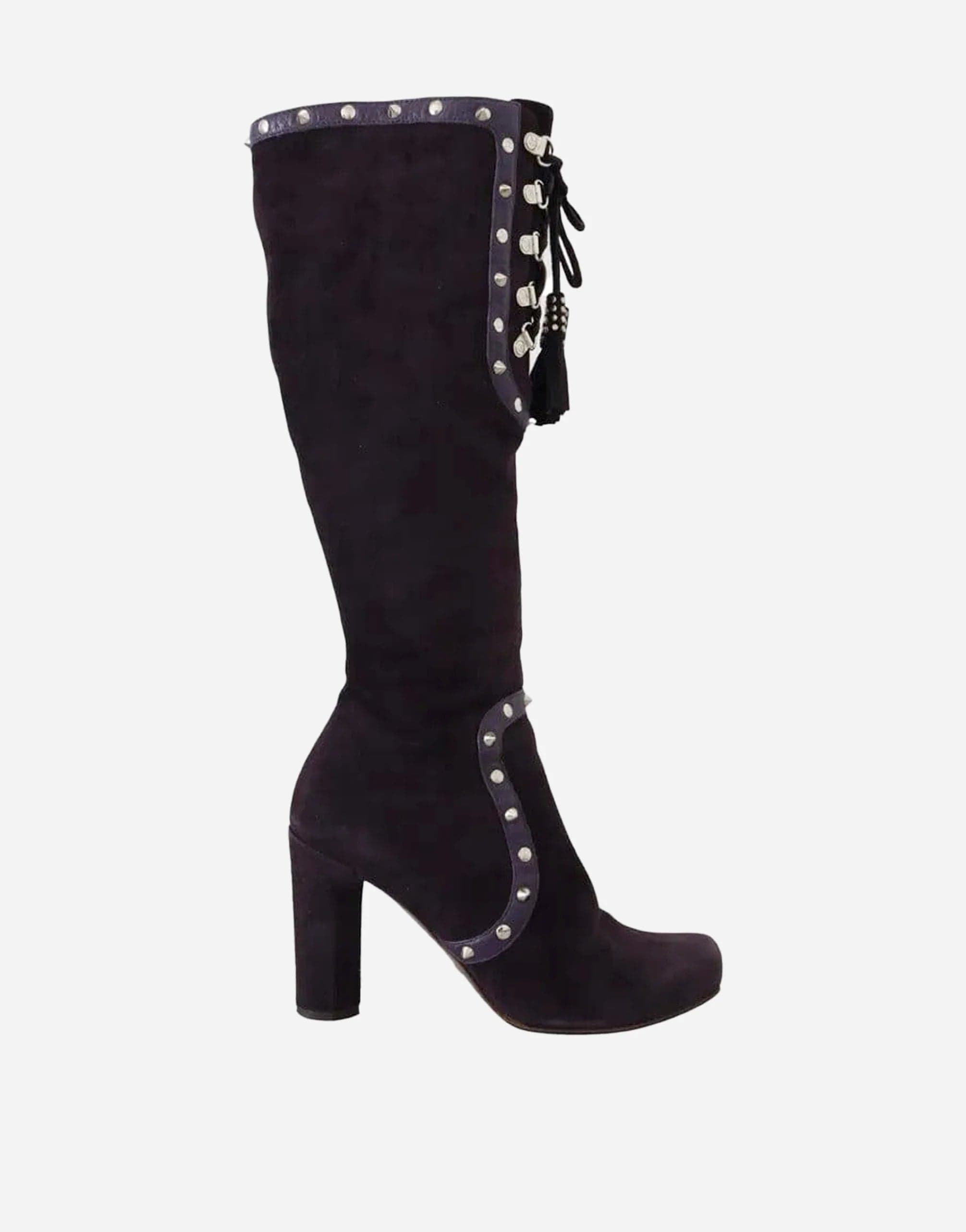 Dolce & Gabbana Studded High Boots