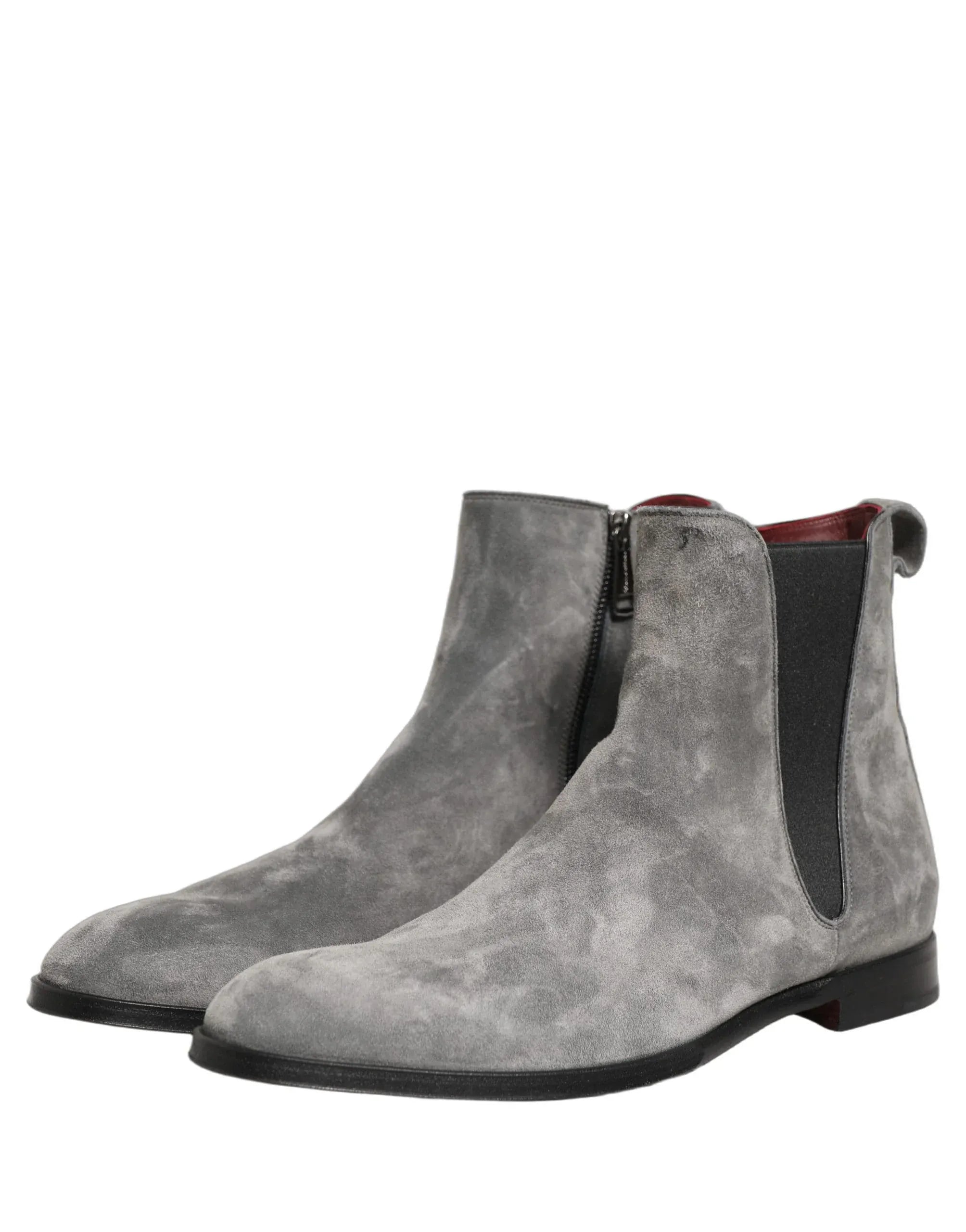 Dolce & Gabbana Dolce & Gabbana Suede Classic Chelsea Boots