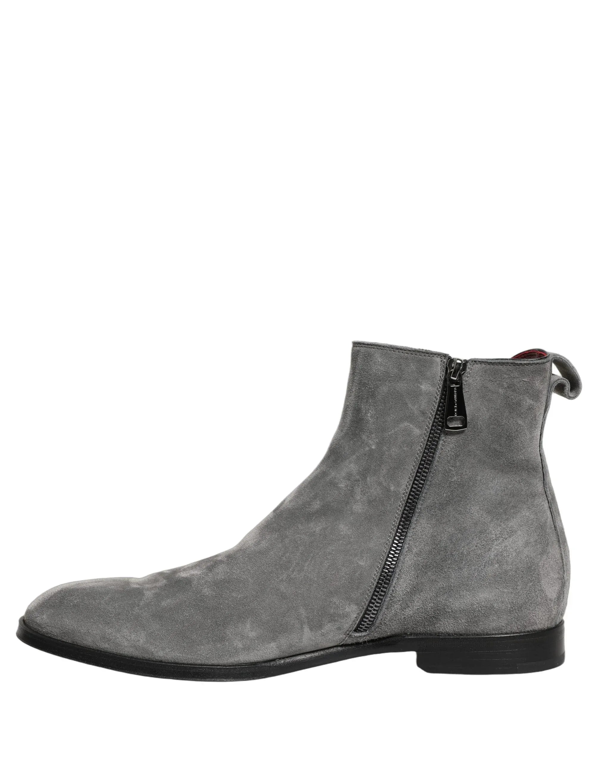 Dolce & Gabbana Dolce & Gabbana Suede Classic Chelsea Boots