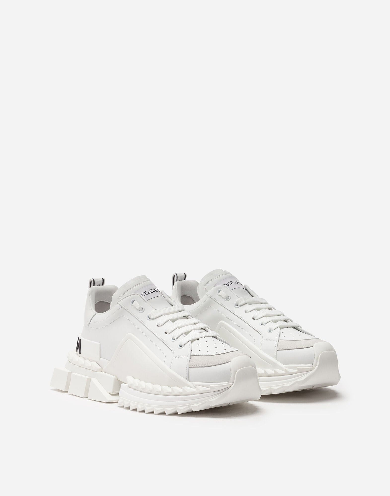 Dolce & Gabbana Super King Sneakers In White