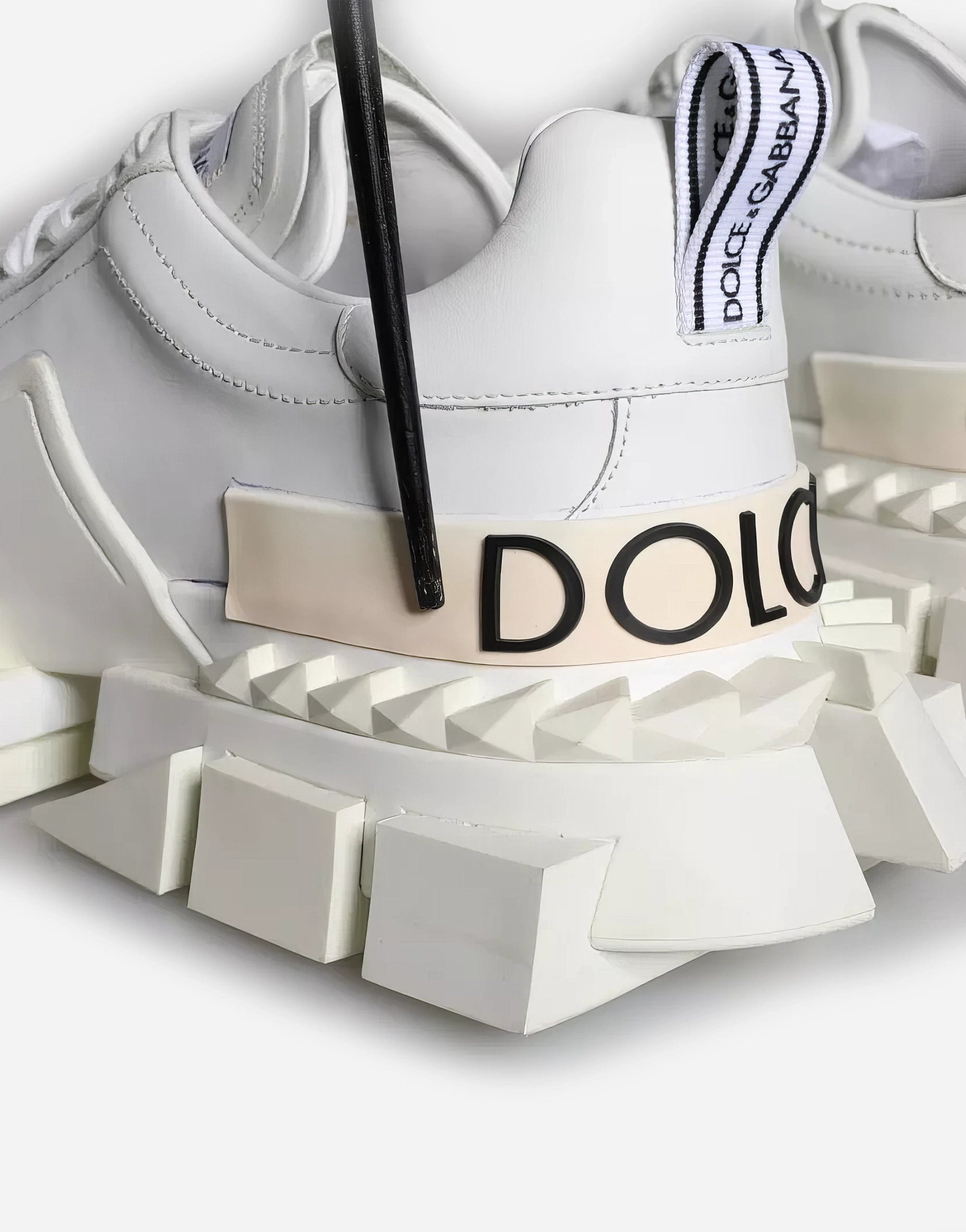 Dolce & Gabbana Super King Sneakers In White