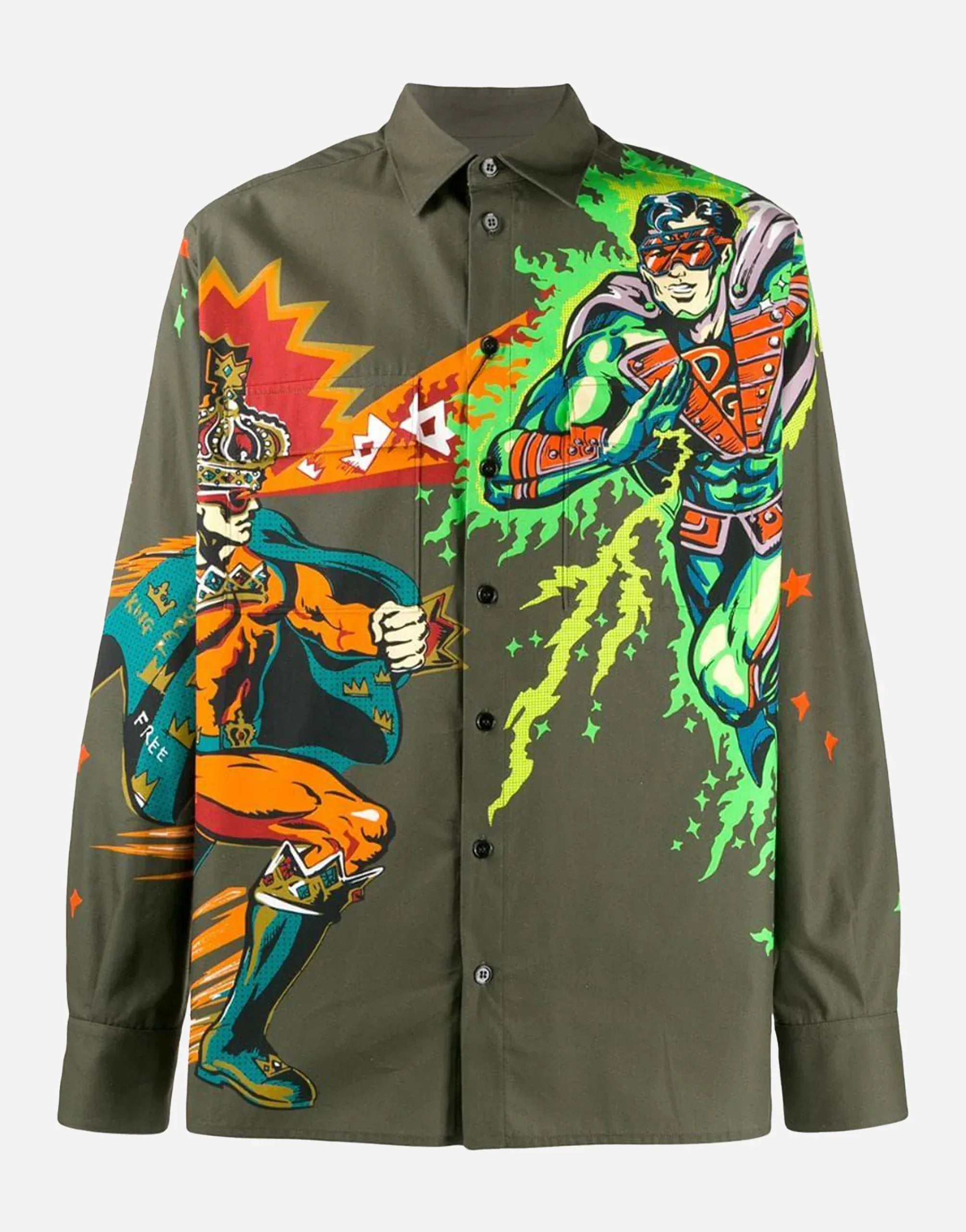 Dolce & Gabbana Superhero Print Shirt