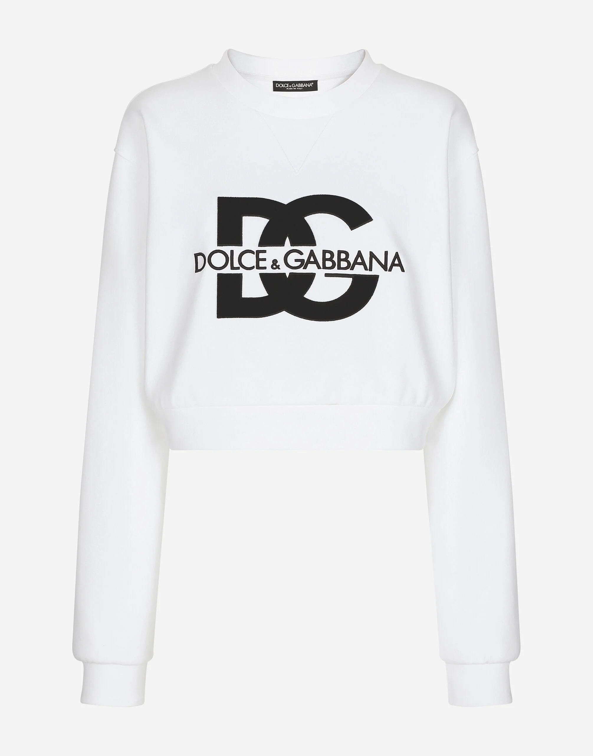 Dolce & Gabbana Sweatshirt With DG Logo Embroidery