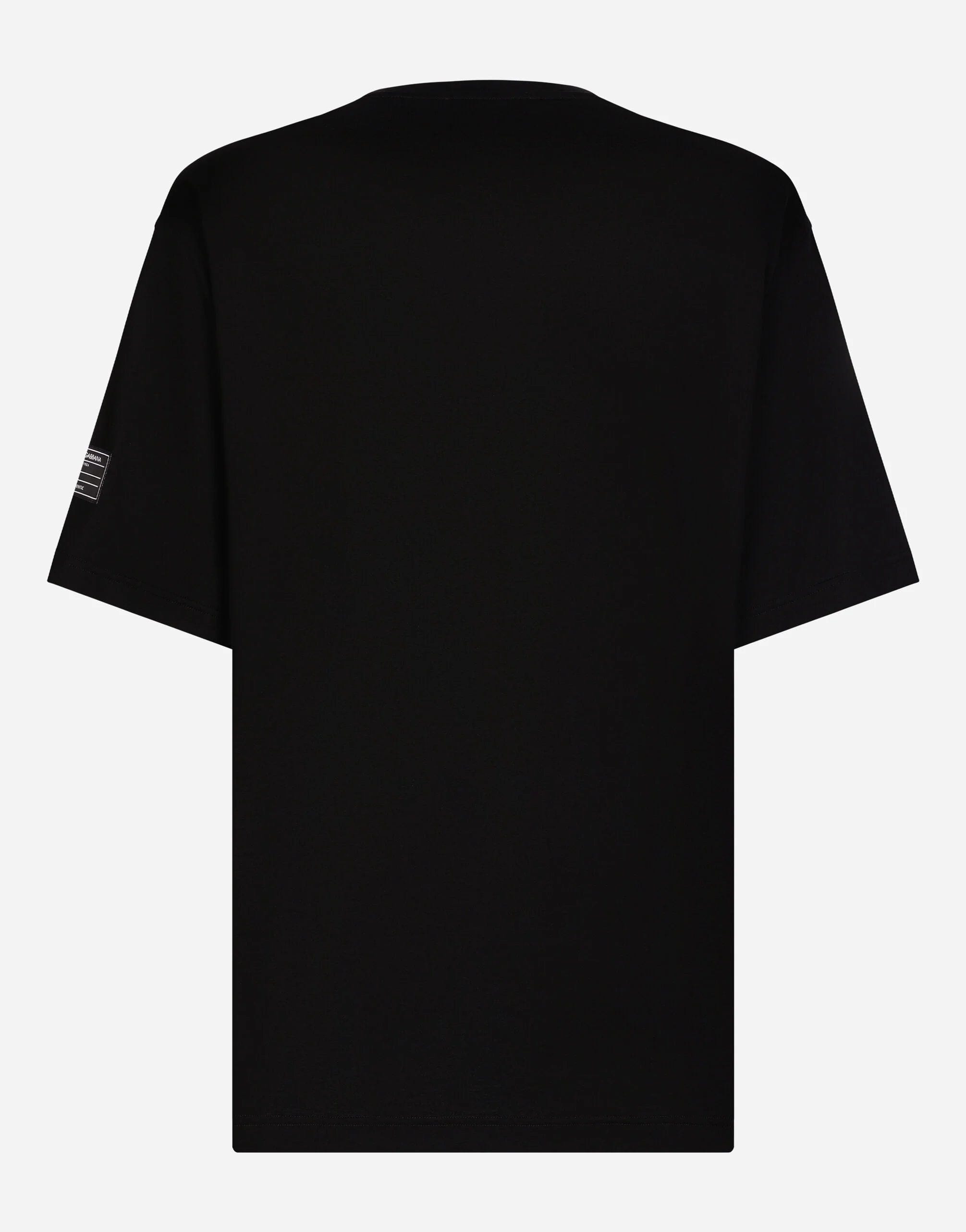 Dolce & Gabbana T-Shirt With Vertical Logo Print