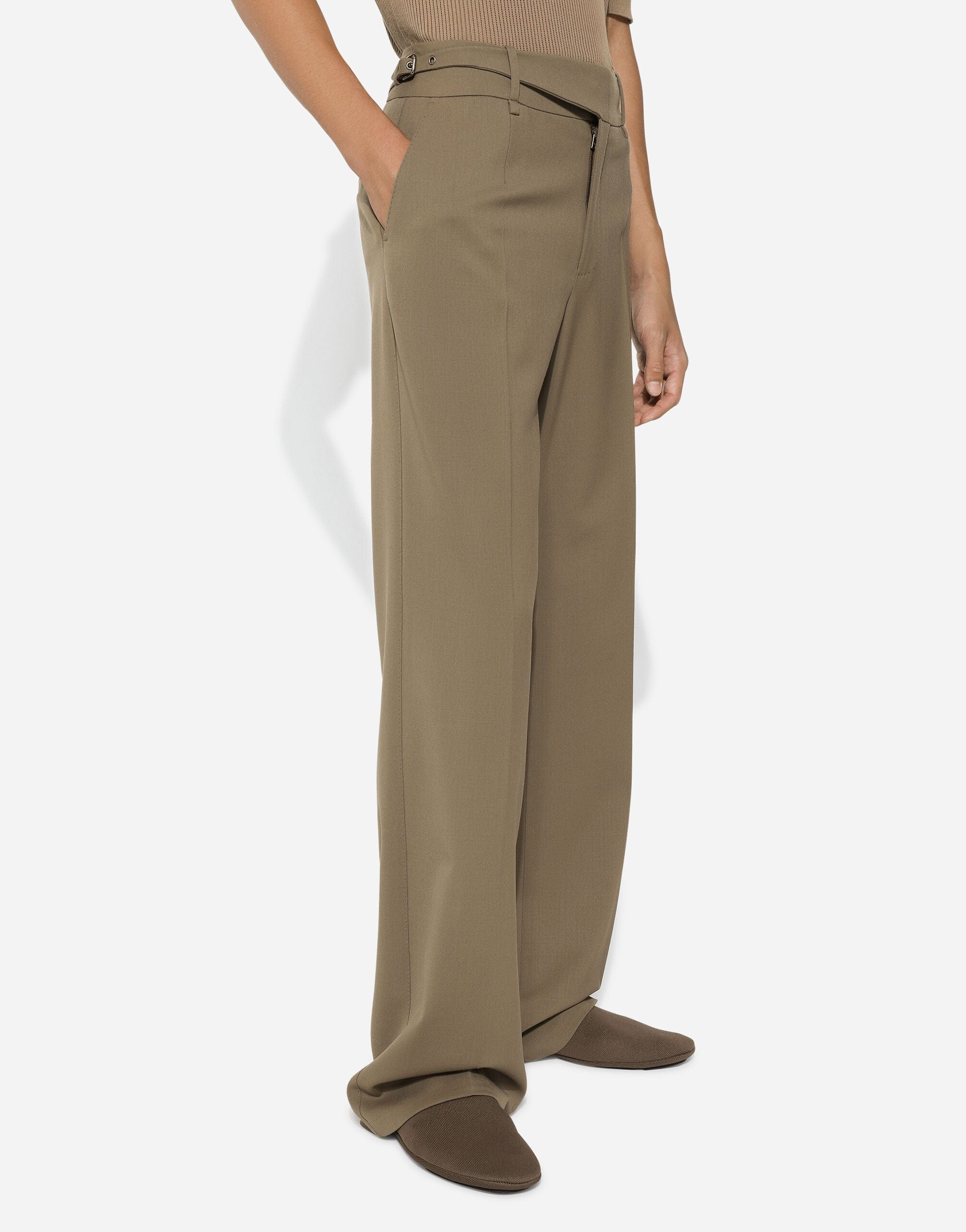 Dolce & Gabbana Tailored Stretch Twill Pants