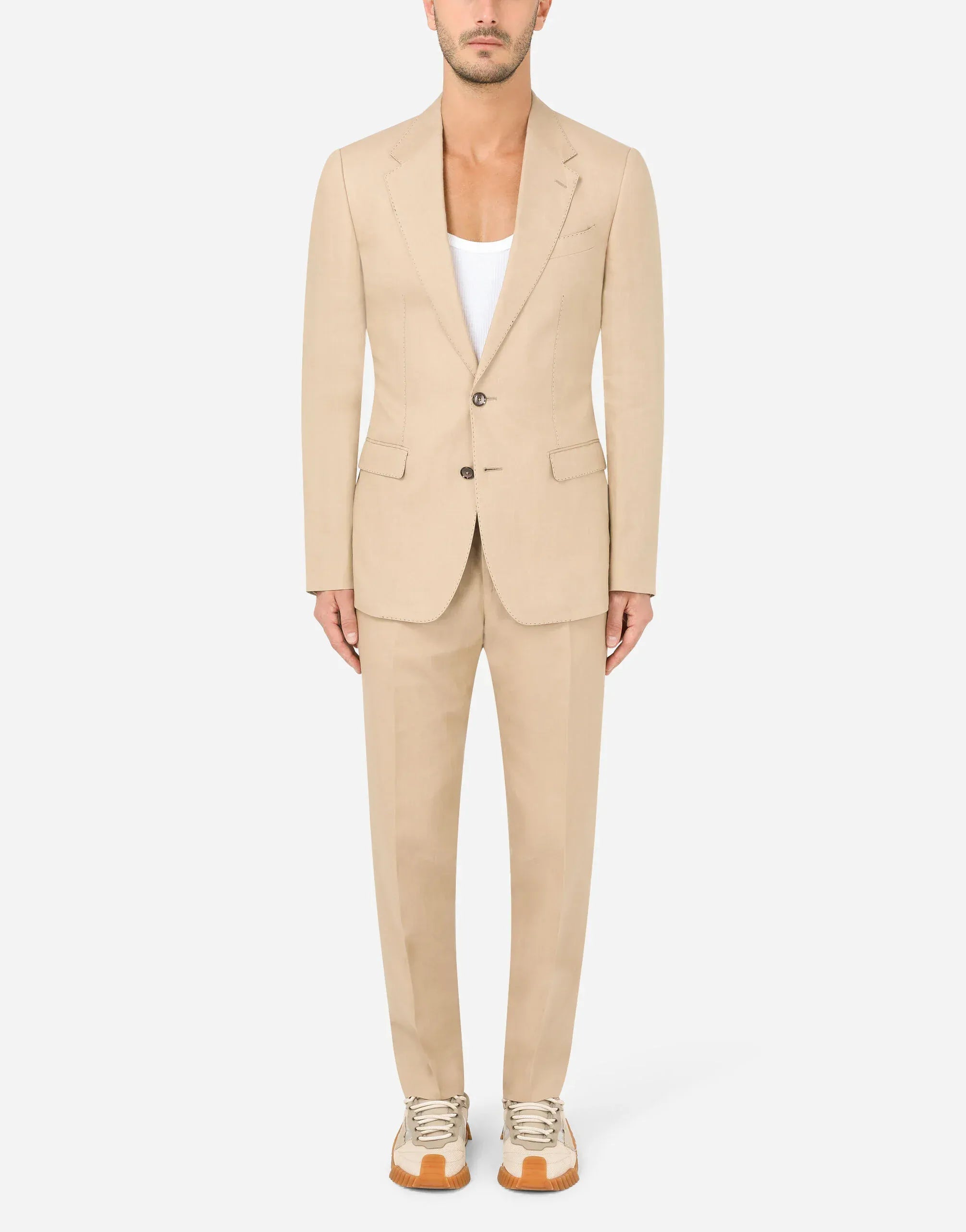 Dolce & Gabbana Taormina-Fit Linen Suit
