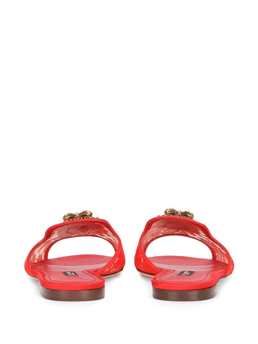 Dolce & Gabbana Taormina Lace Flats