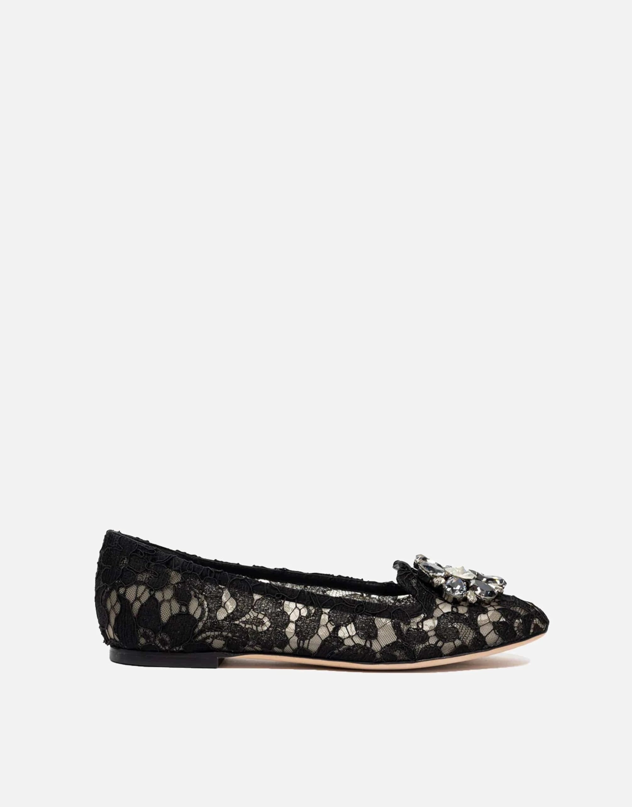 Dolce & Gabbana Taormina Lace Slippers