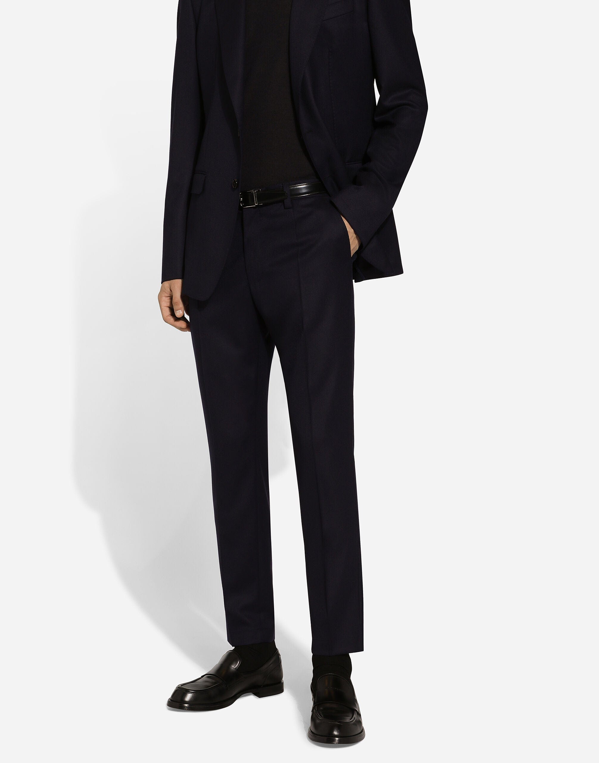 Dolce & Gabbana Tapered Virgin-Wool Pants