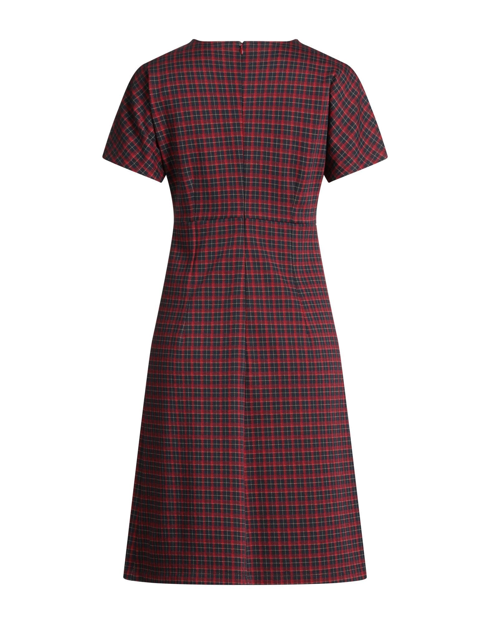 Dolce & Gabbana Tartan Check A-Line Dress