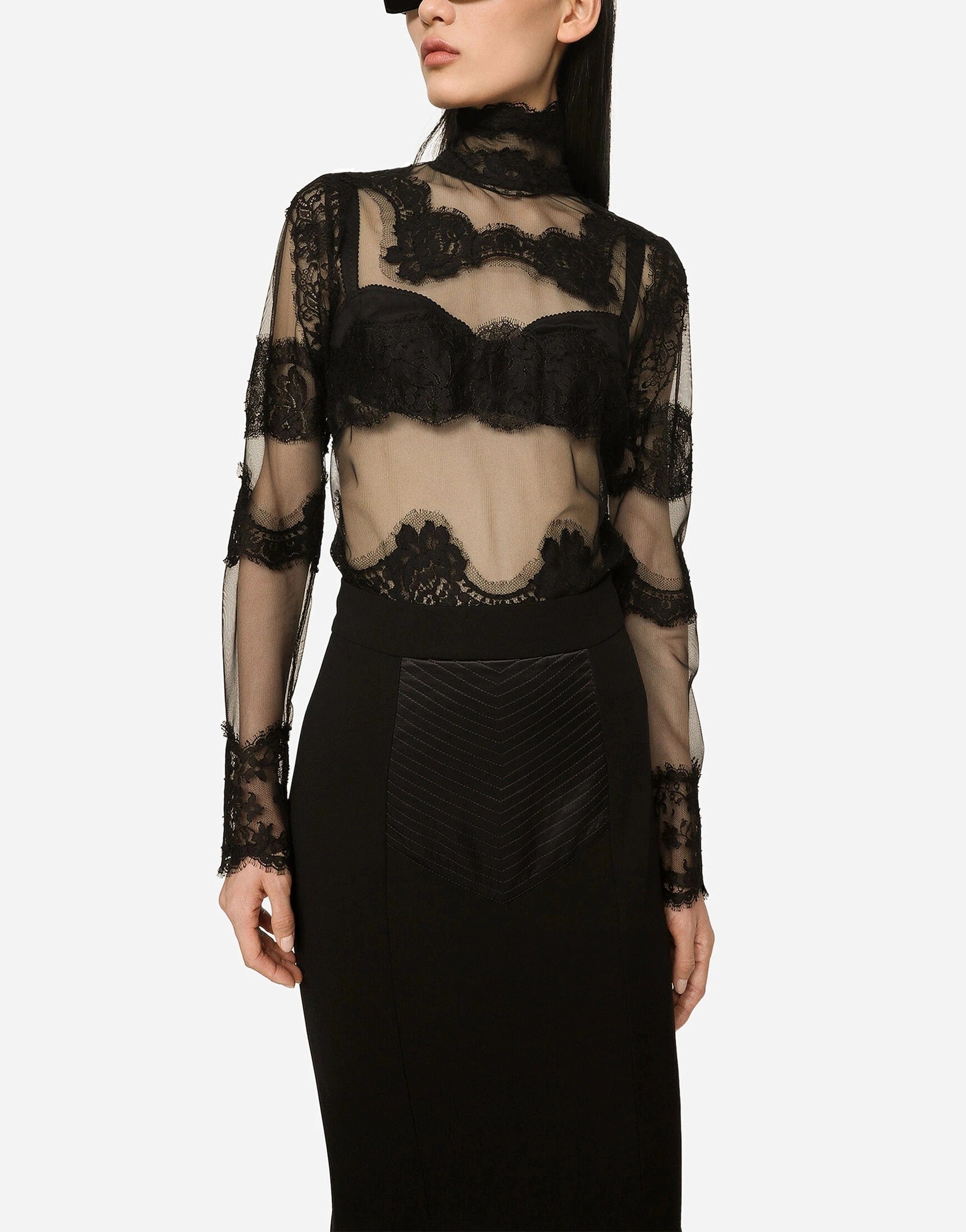 Dolce & Gabbana Technical Pencil Skirt