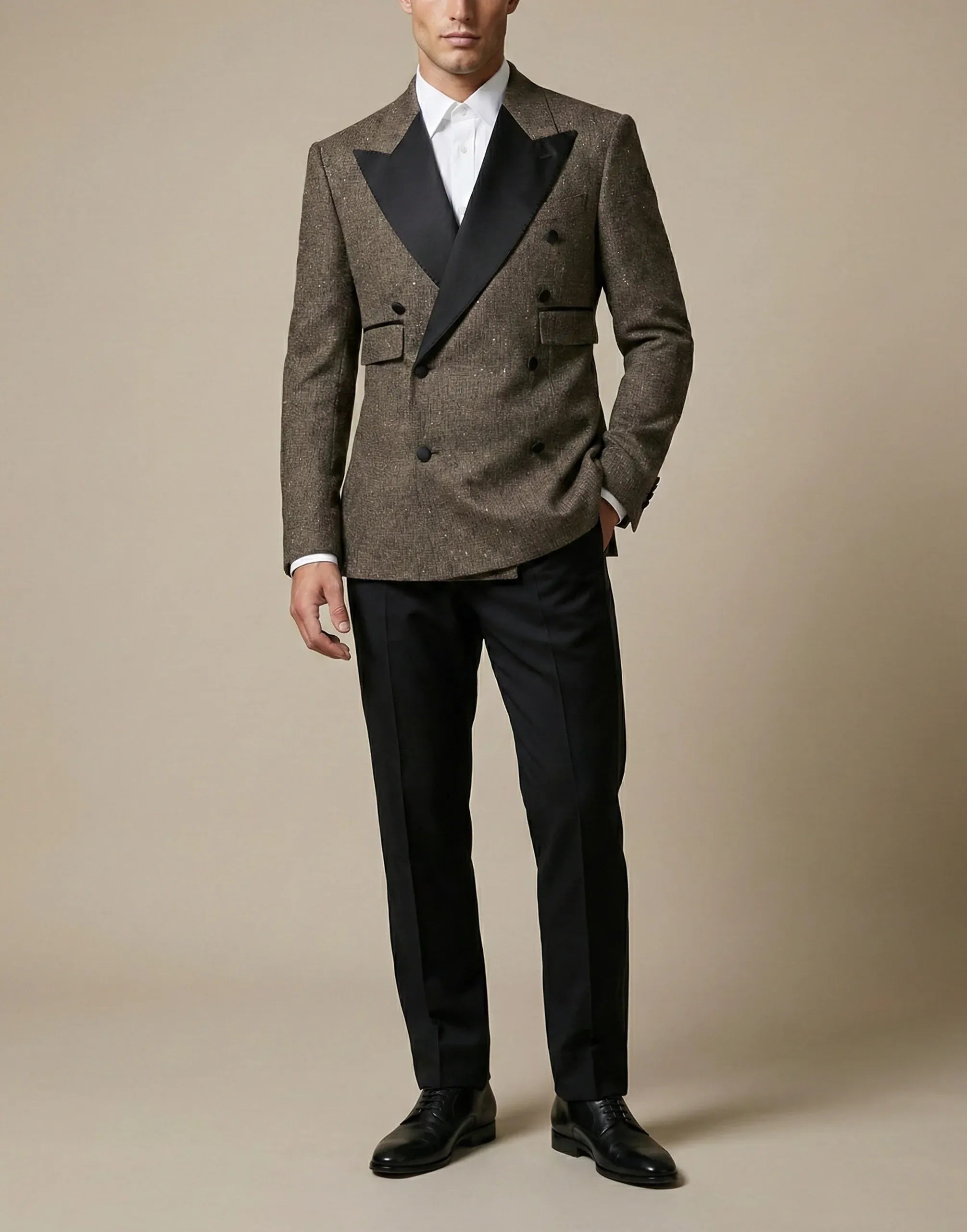 Dolce & Gabbana テクスチャードダブルブレストブレザー | Sendegaro JP