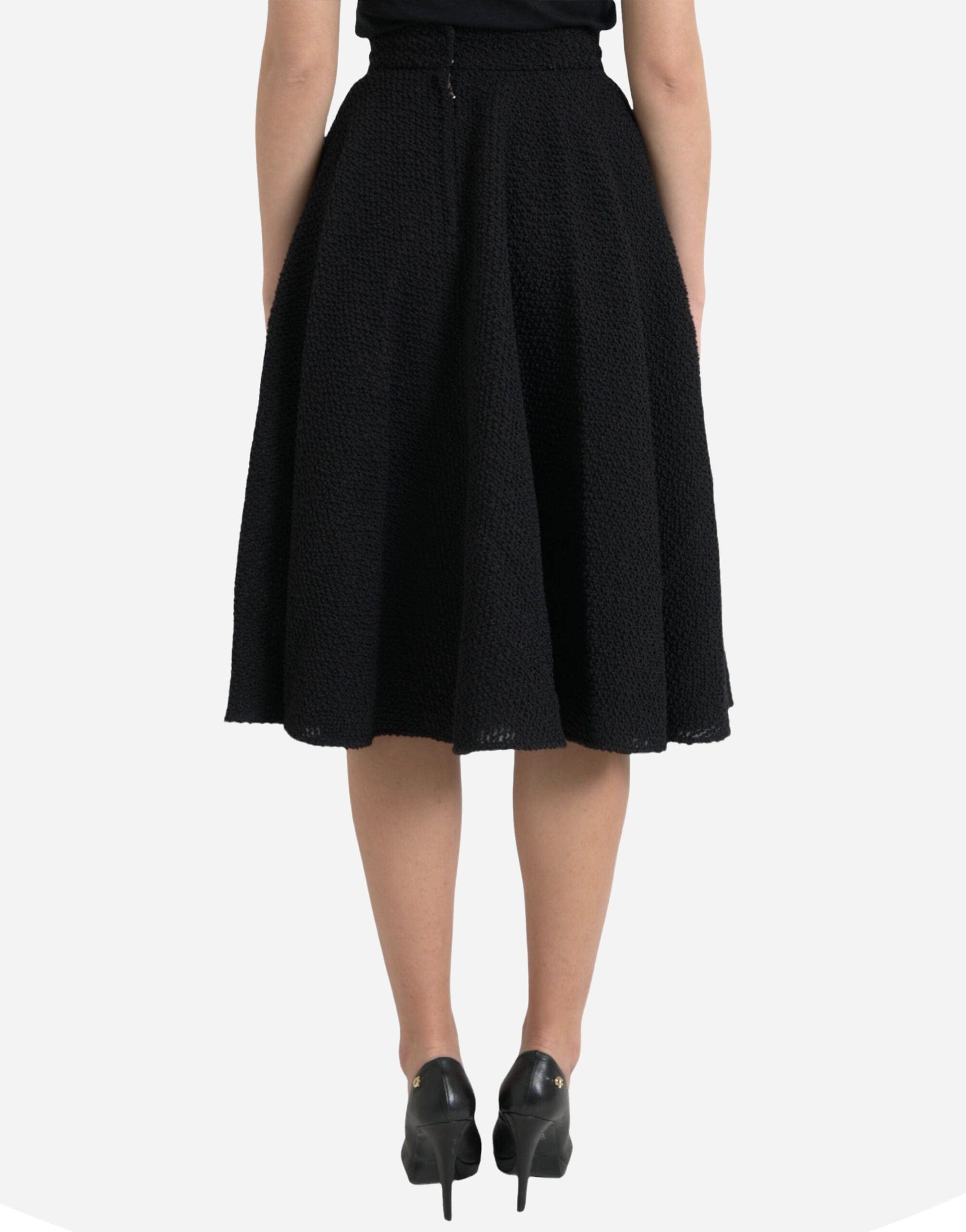 Dolce & Gabbana Textured Midi Skirt