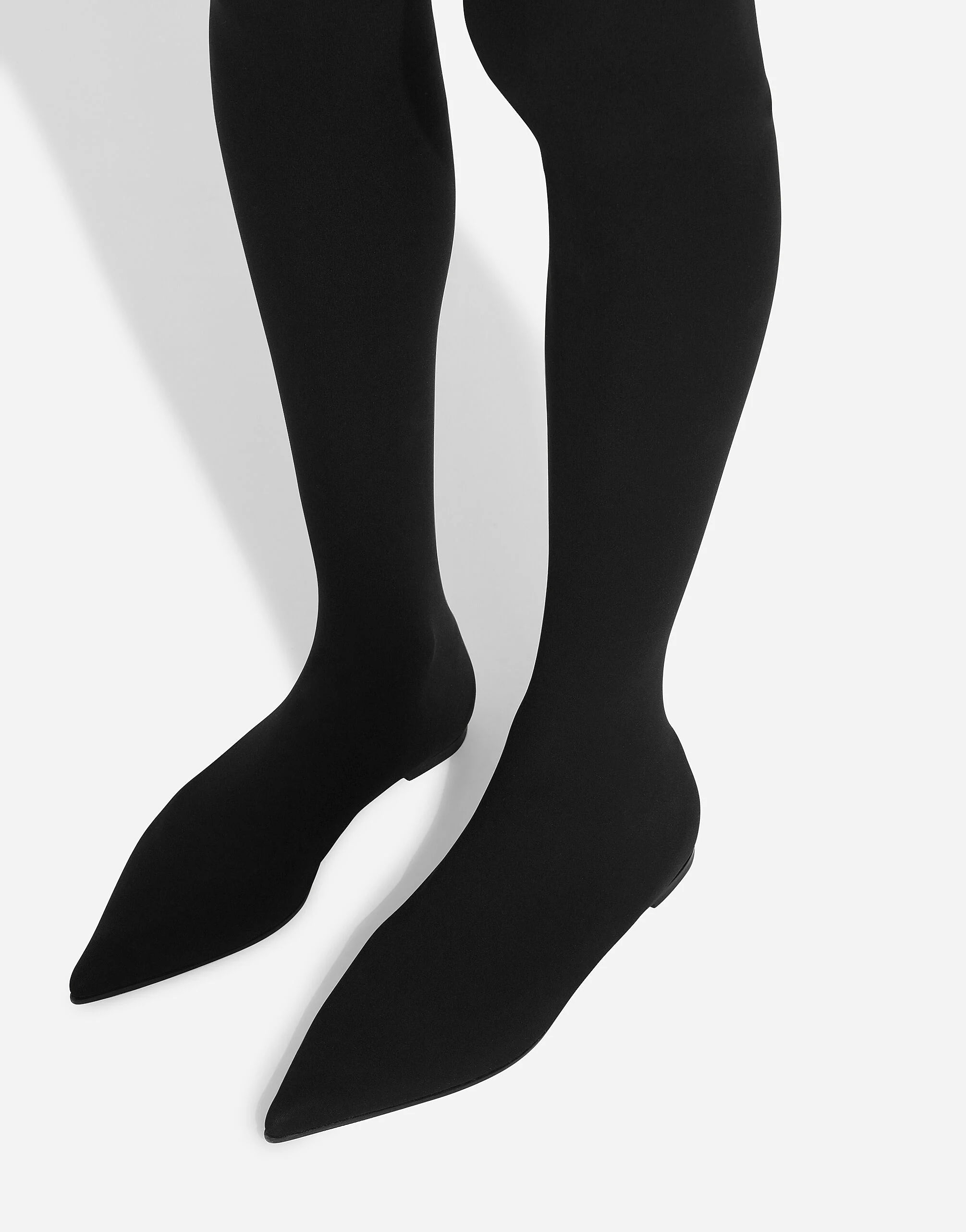 Dolce & Gabbana Thigh-High Flat Boots