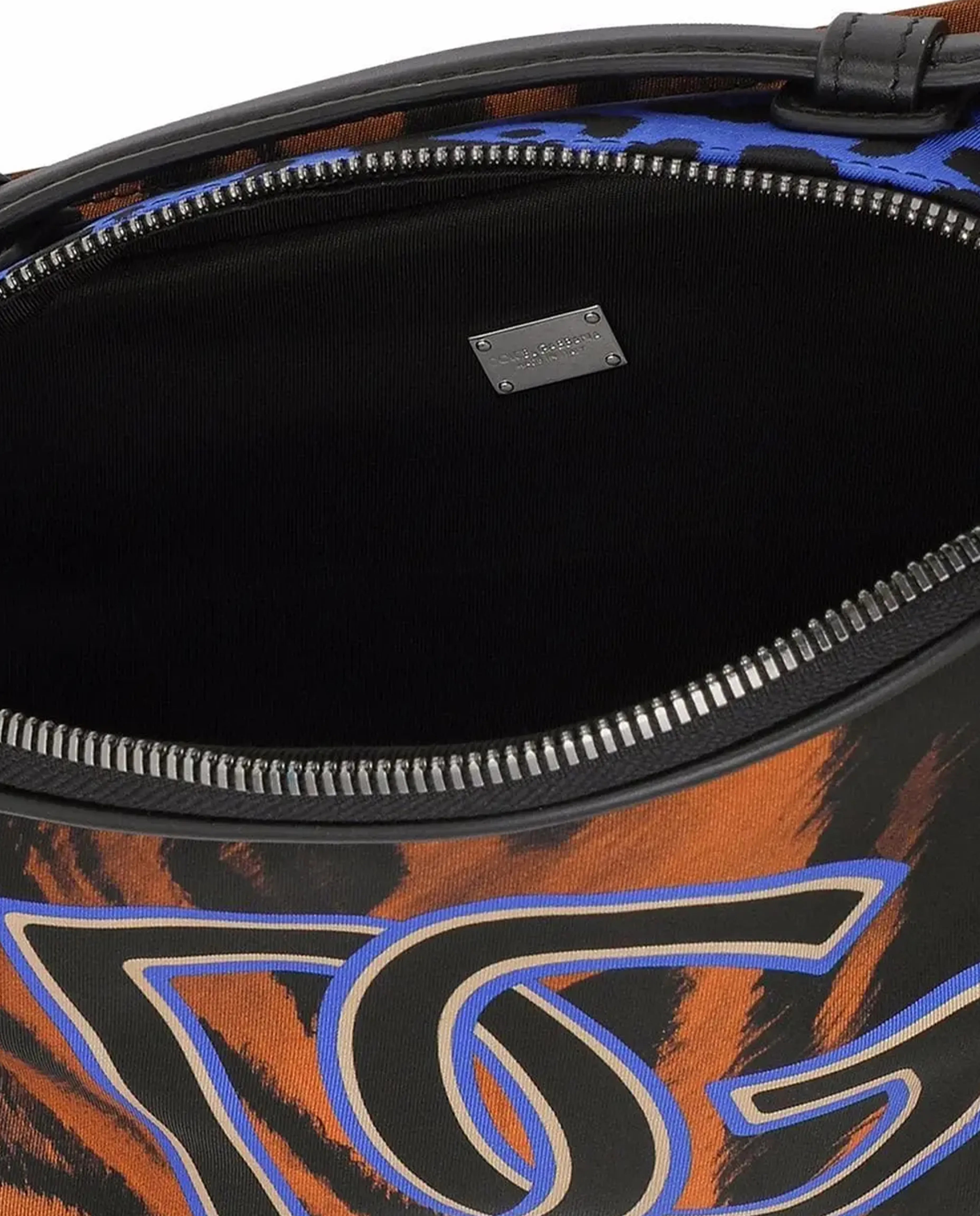 Dolce & Gabbana Dolce & Gabbana Tiger-Print Logo Belt Bag