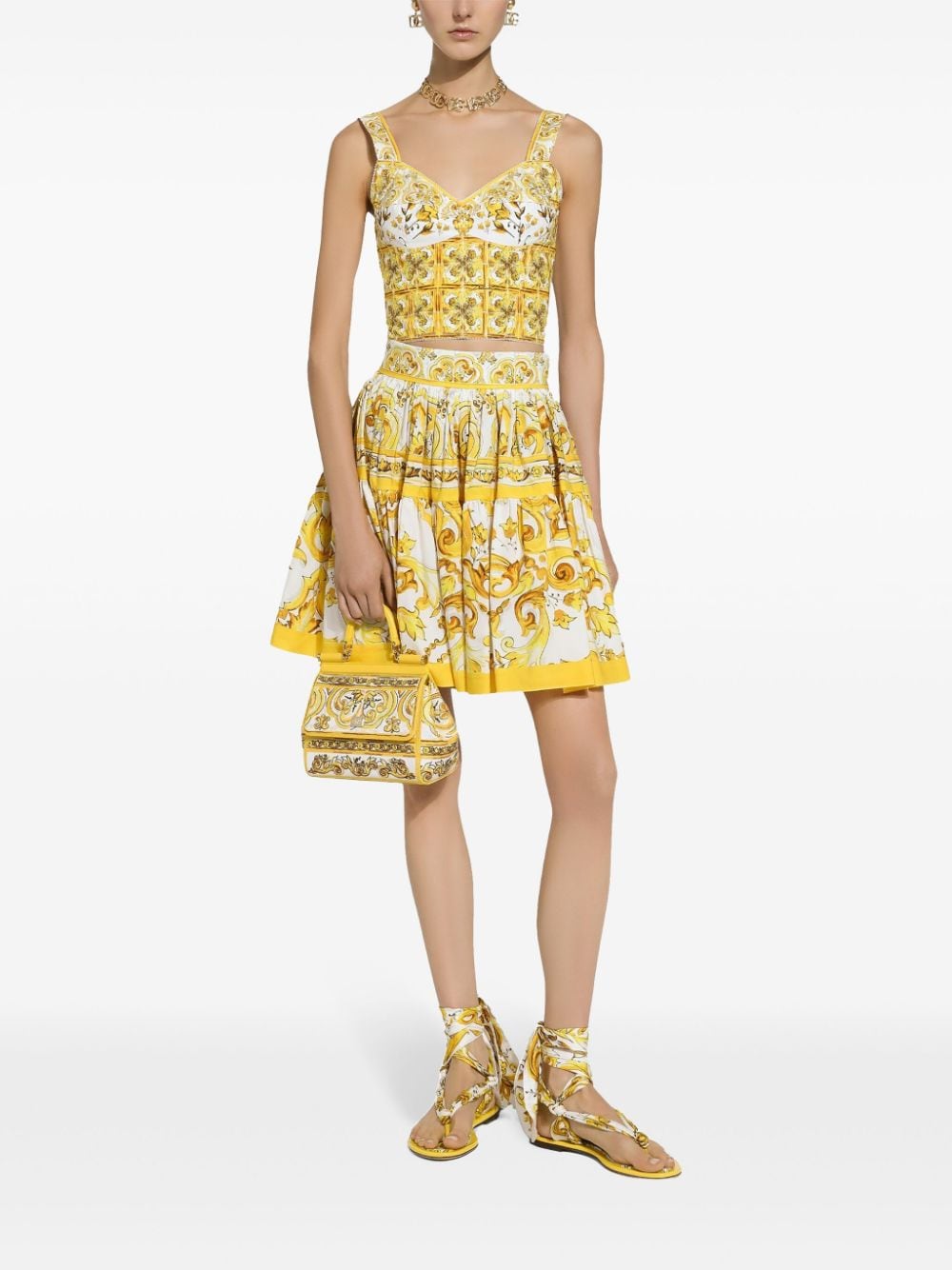 Dolce & Gabbana Dolce & Gabbana Top Yellow