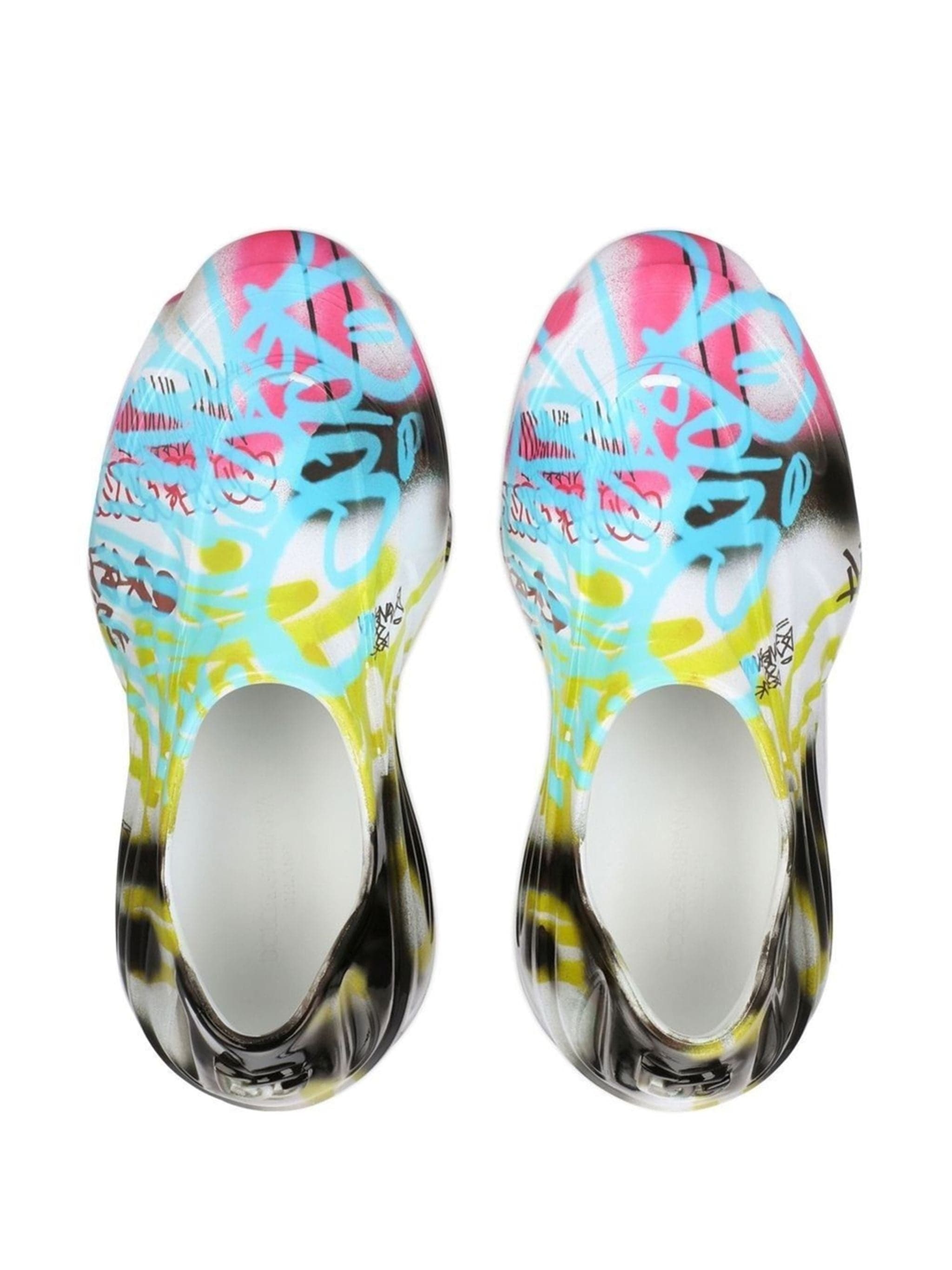 Dolce & Gabbana Toy graffiti-print low-top sneakers