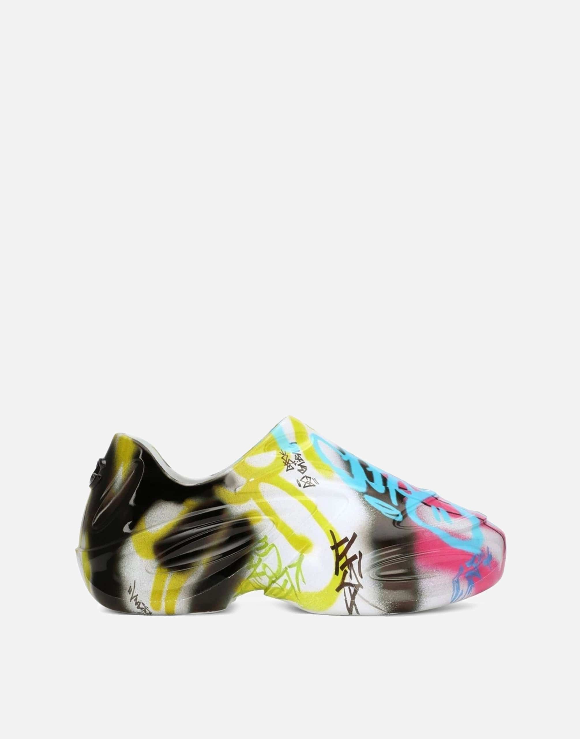 Dolce & Gabbana Toy graffiti-print low-top sneakers