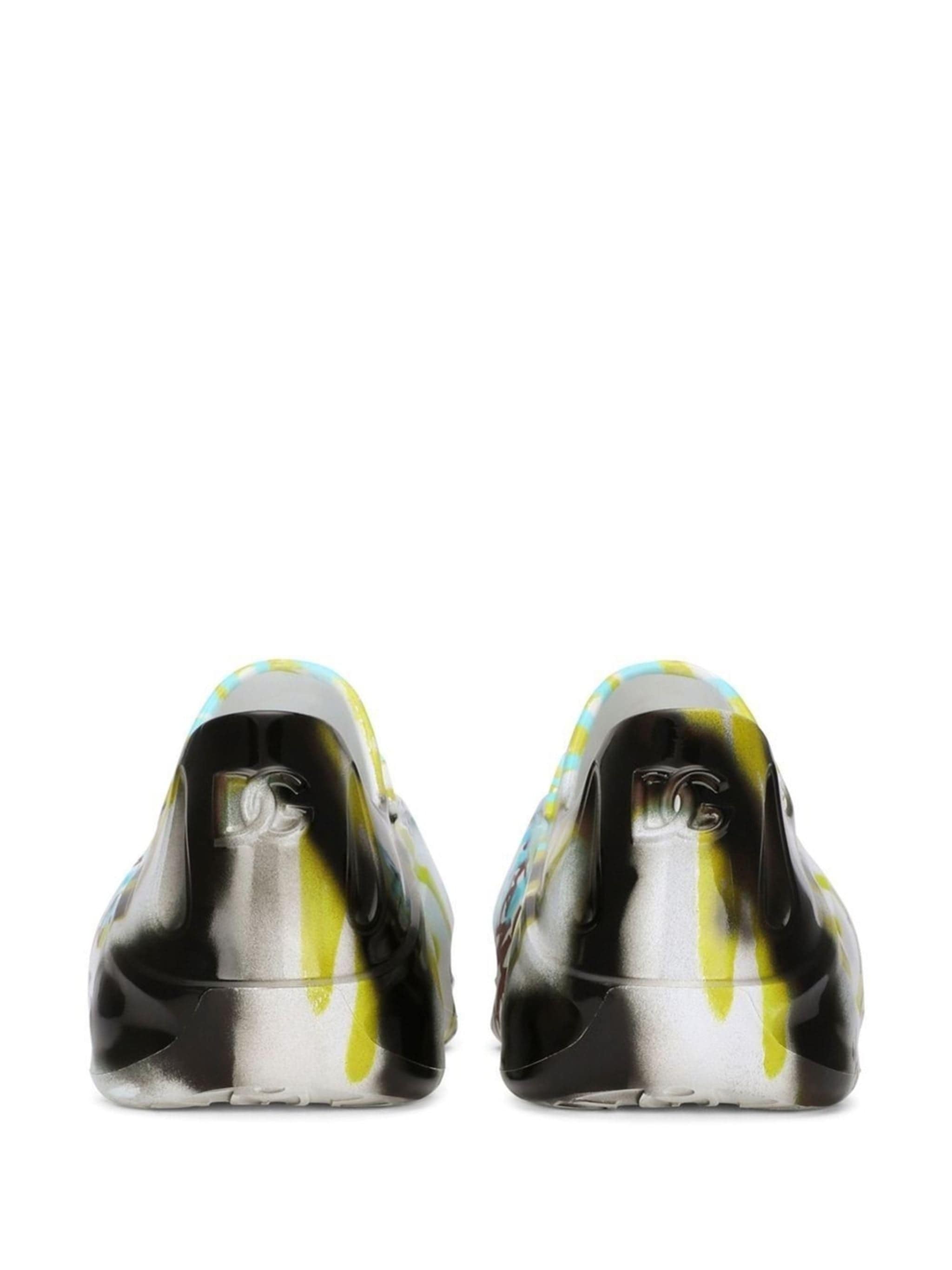 Dolce & Gabbana Toy graffiti-print low-top sneakers