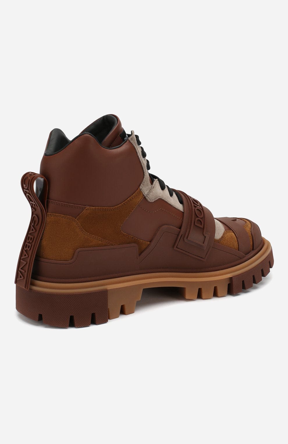 Dolce & Gabbana Trekking Logo Boots