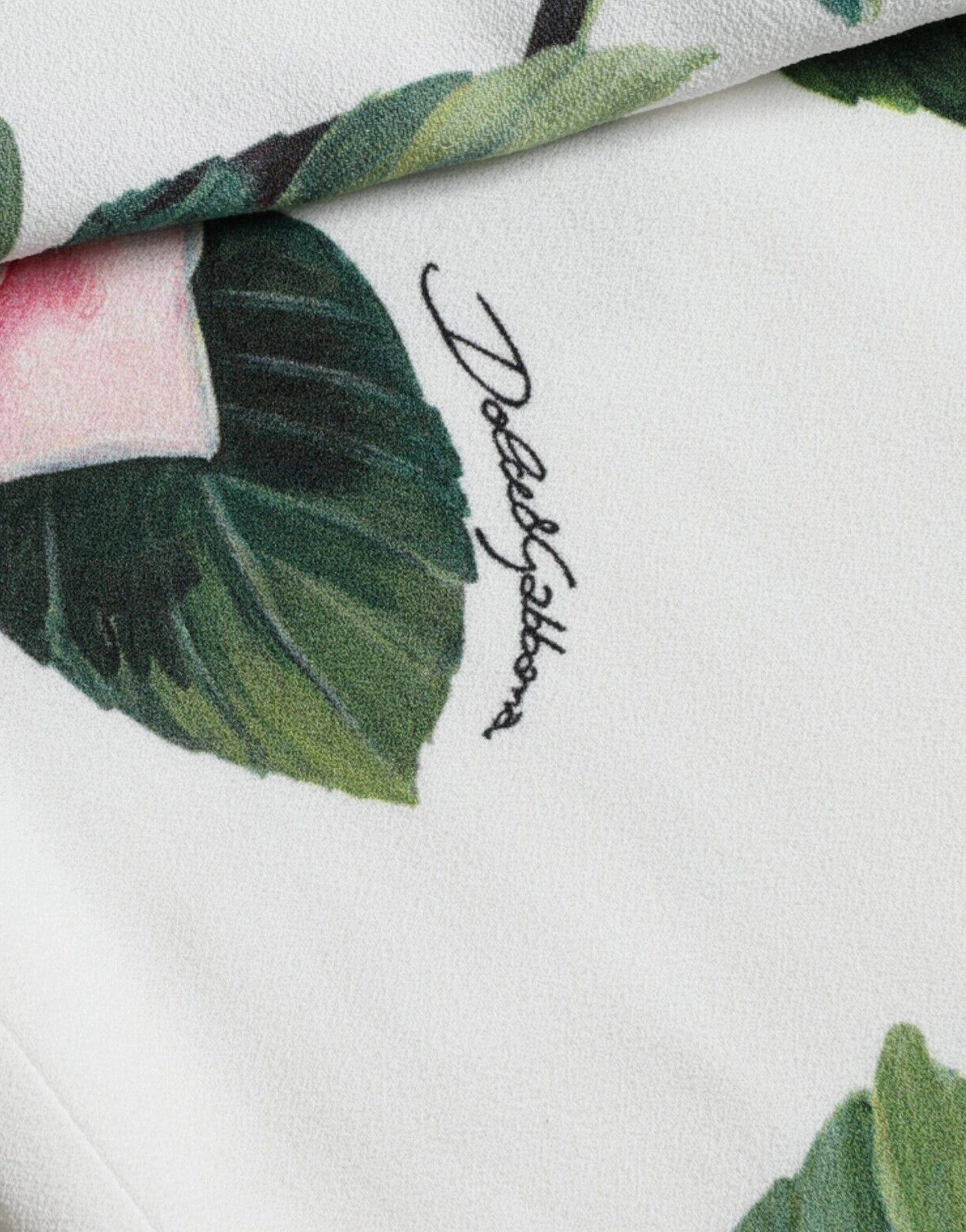 Dolce & Gabbana Tropical Rose printed Short Dress