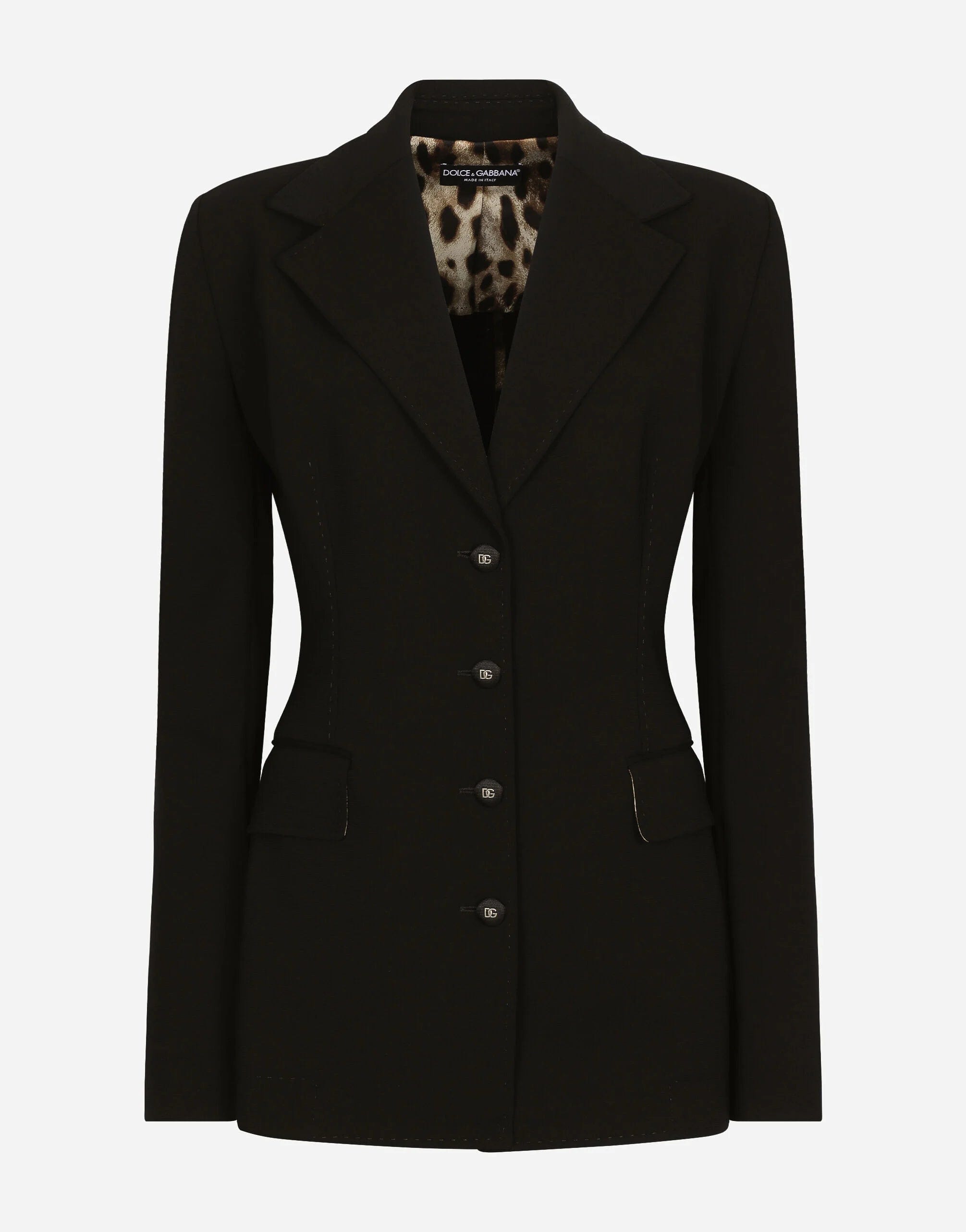 Dolce & Gabbana Turlington Single-Breasted Fitted Blazer