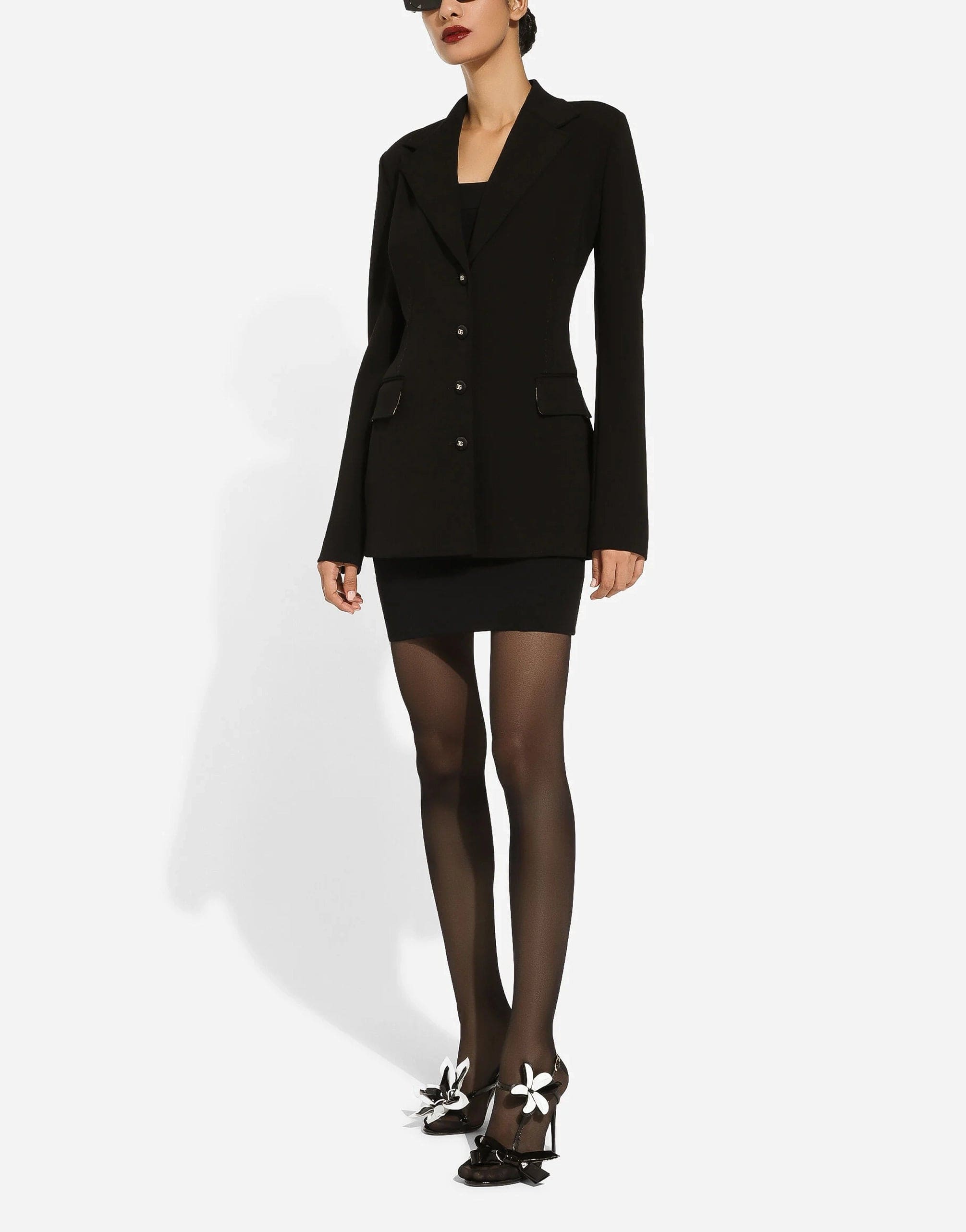 Dolce & Gabbana Turlington Single-Breasted Fitted Blazer