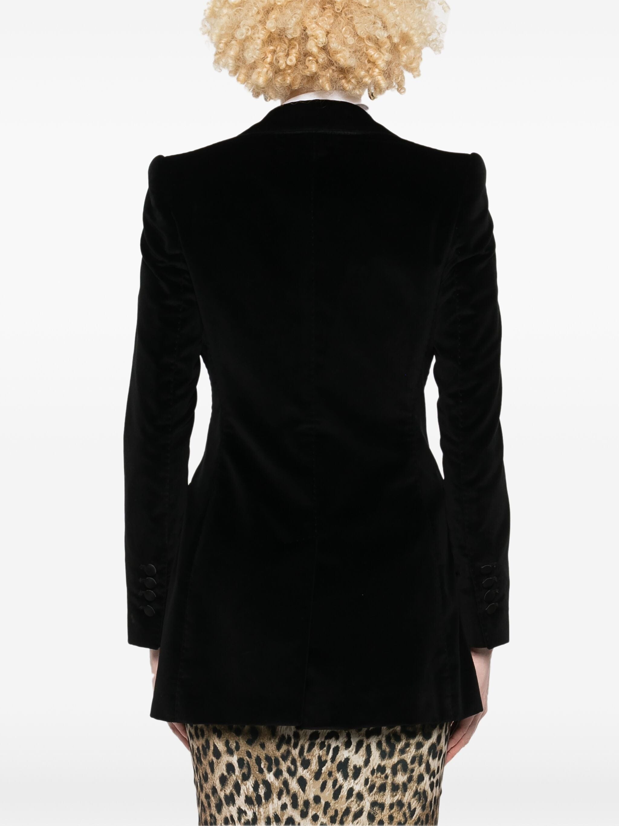 Dolce & Gabbana Turlington Velvet Blazer