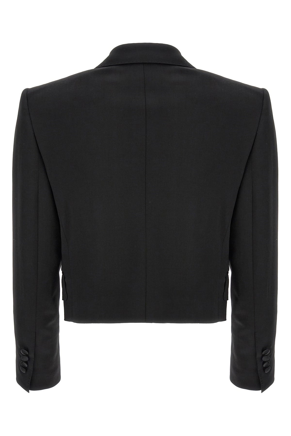 Dolce & Gabbana Dolce & Gabbana Tuxedo Crop Blazer