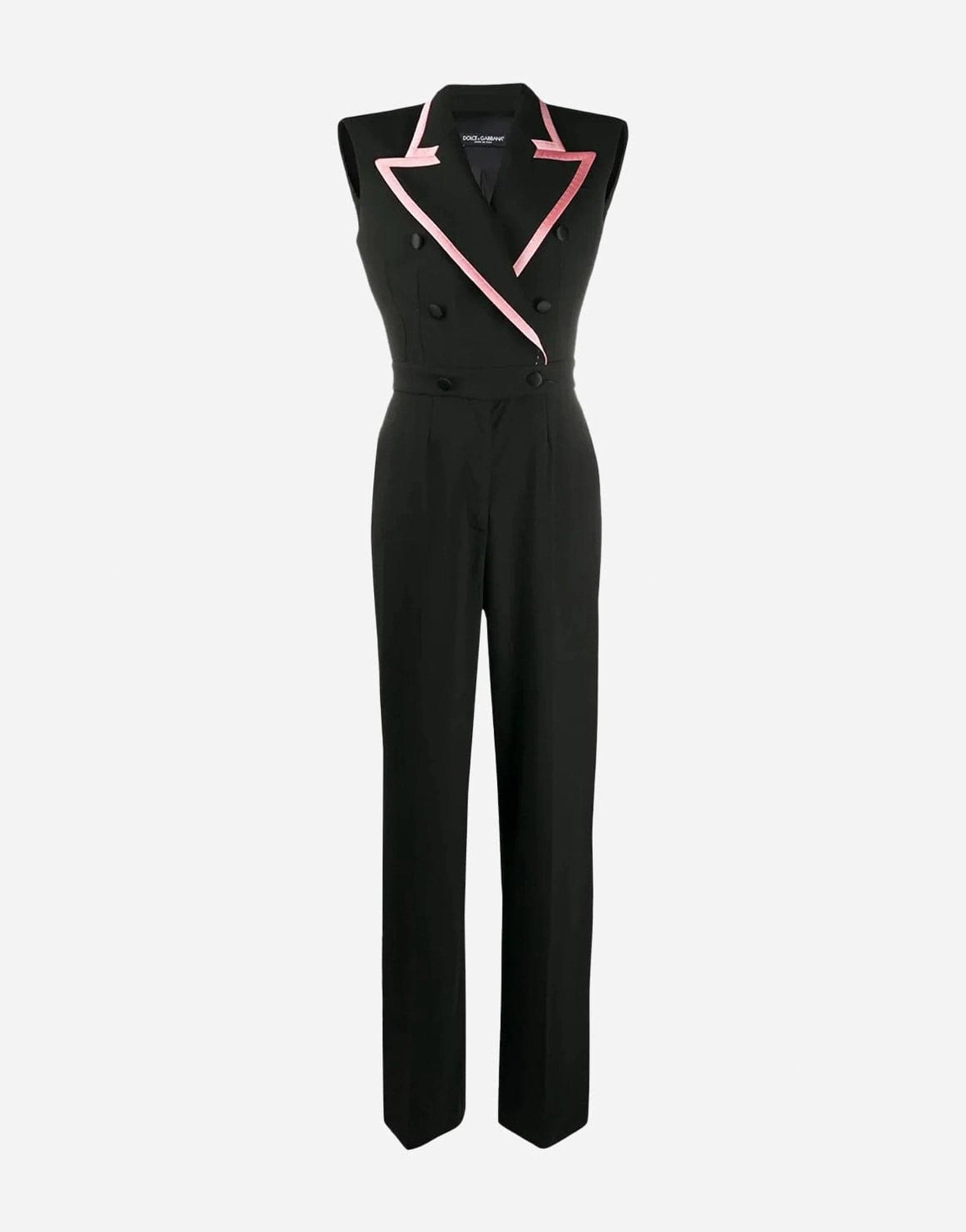 Dolce & Gabbana Tuxedo Jumpsuit