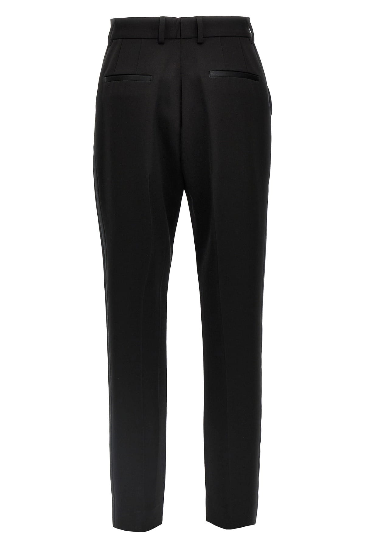 Dolce & Gabbana Pantaloni in gabardine di lana da smoking - alternate view